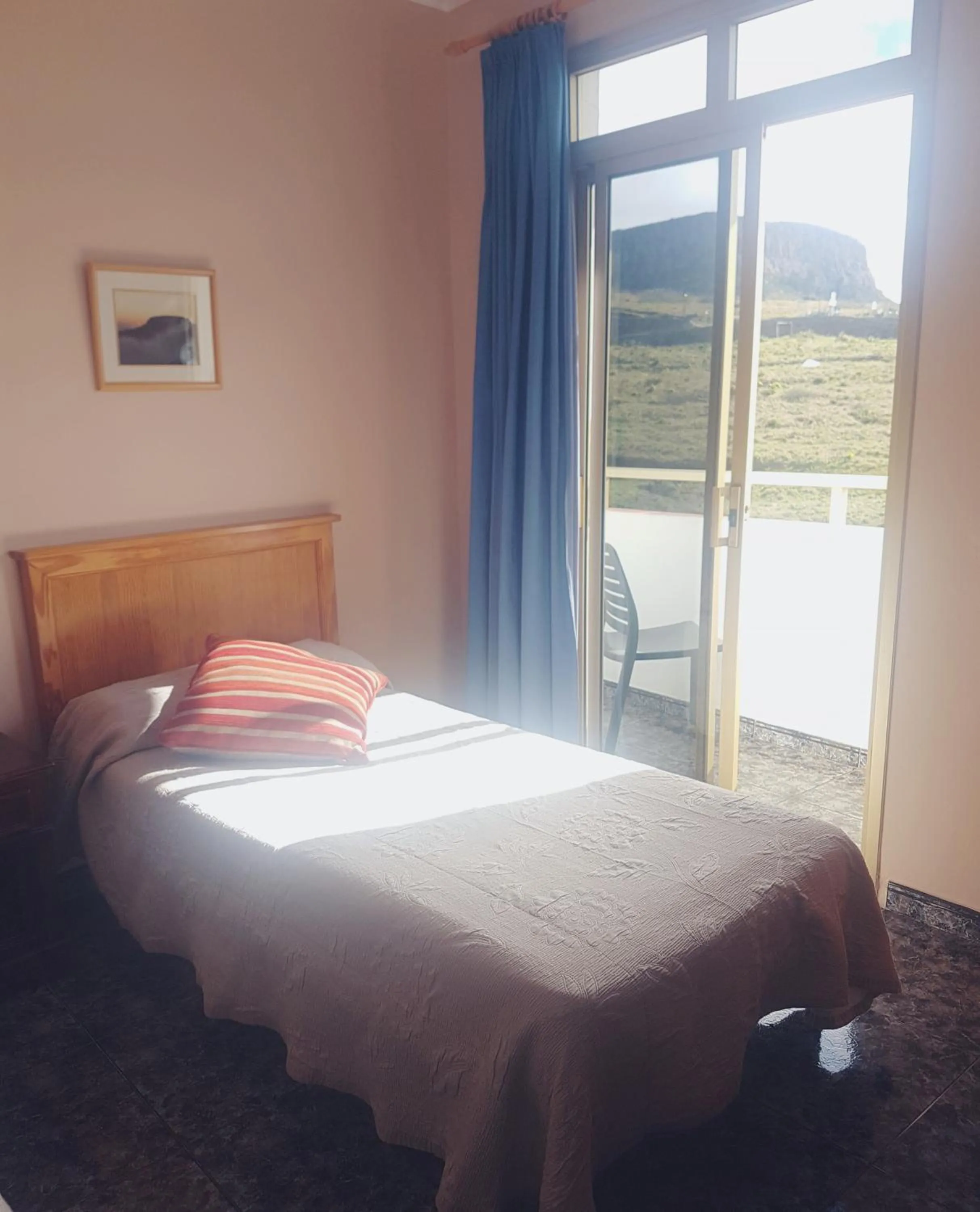 Bed in Hotel Sonia Chipude