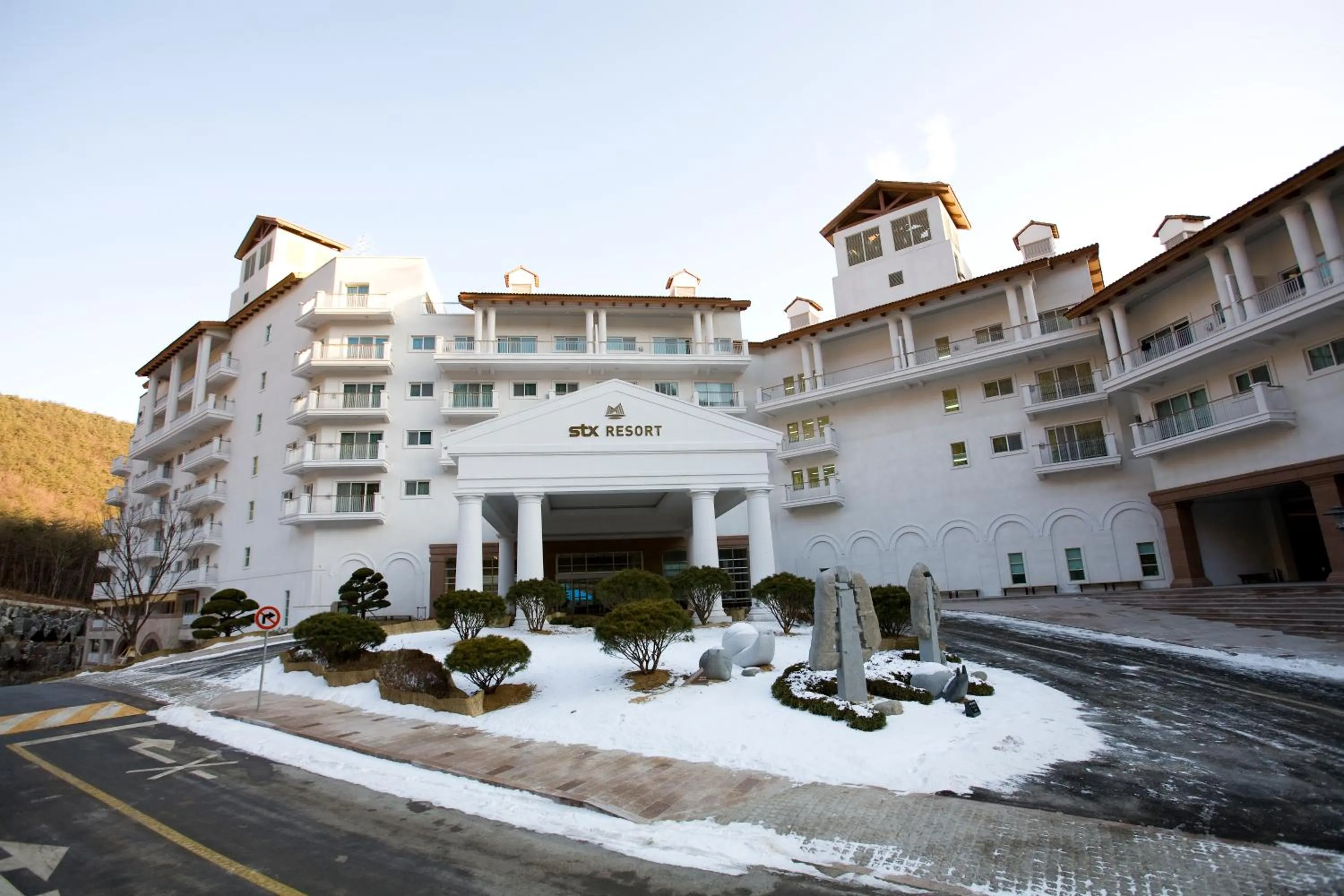 Property building in STX Resort