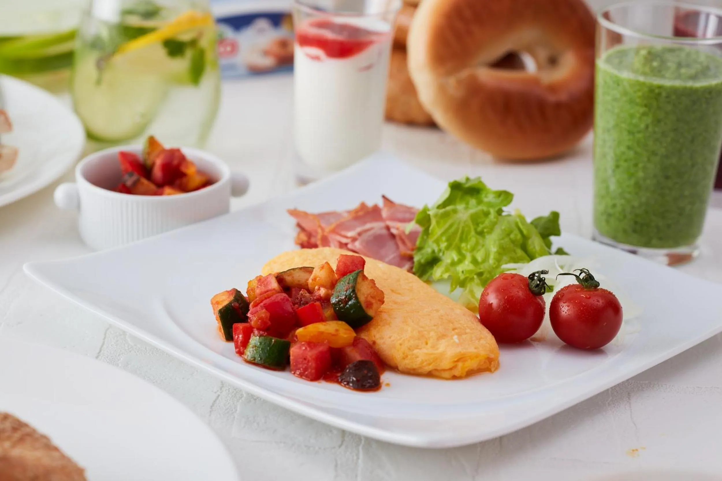 Breakfast in Rembrandt Hotel Ebina