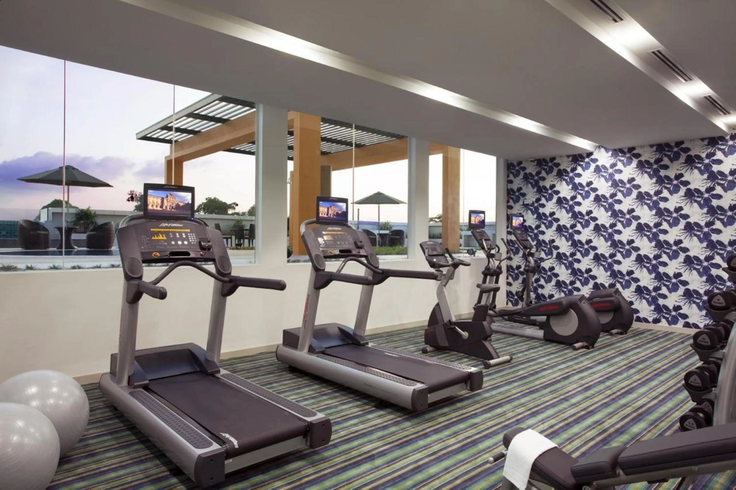 Fitness centre/facilities in Citadines Uplands Kuching
