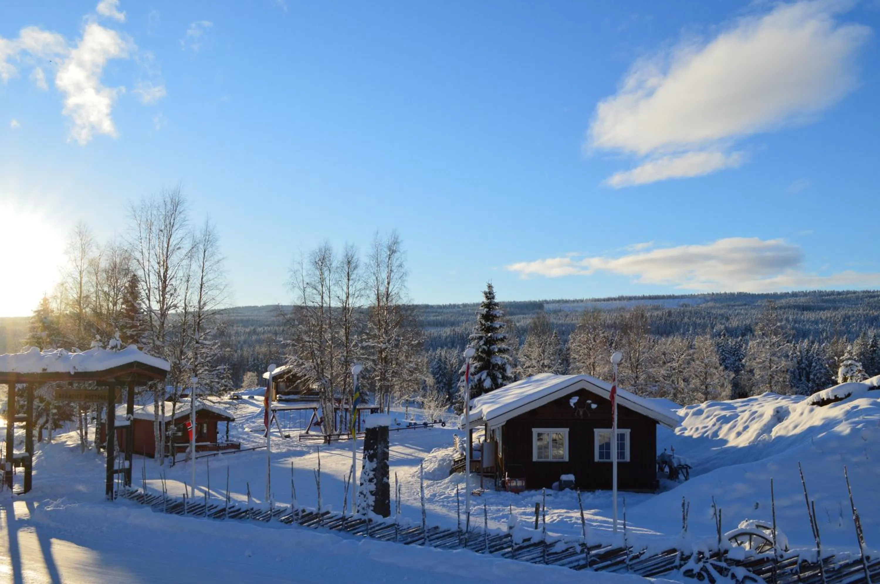 Winter in Trysil Hyttegrend
