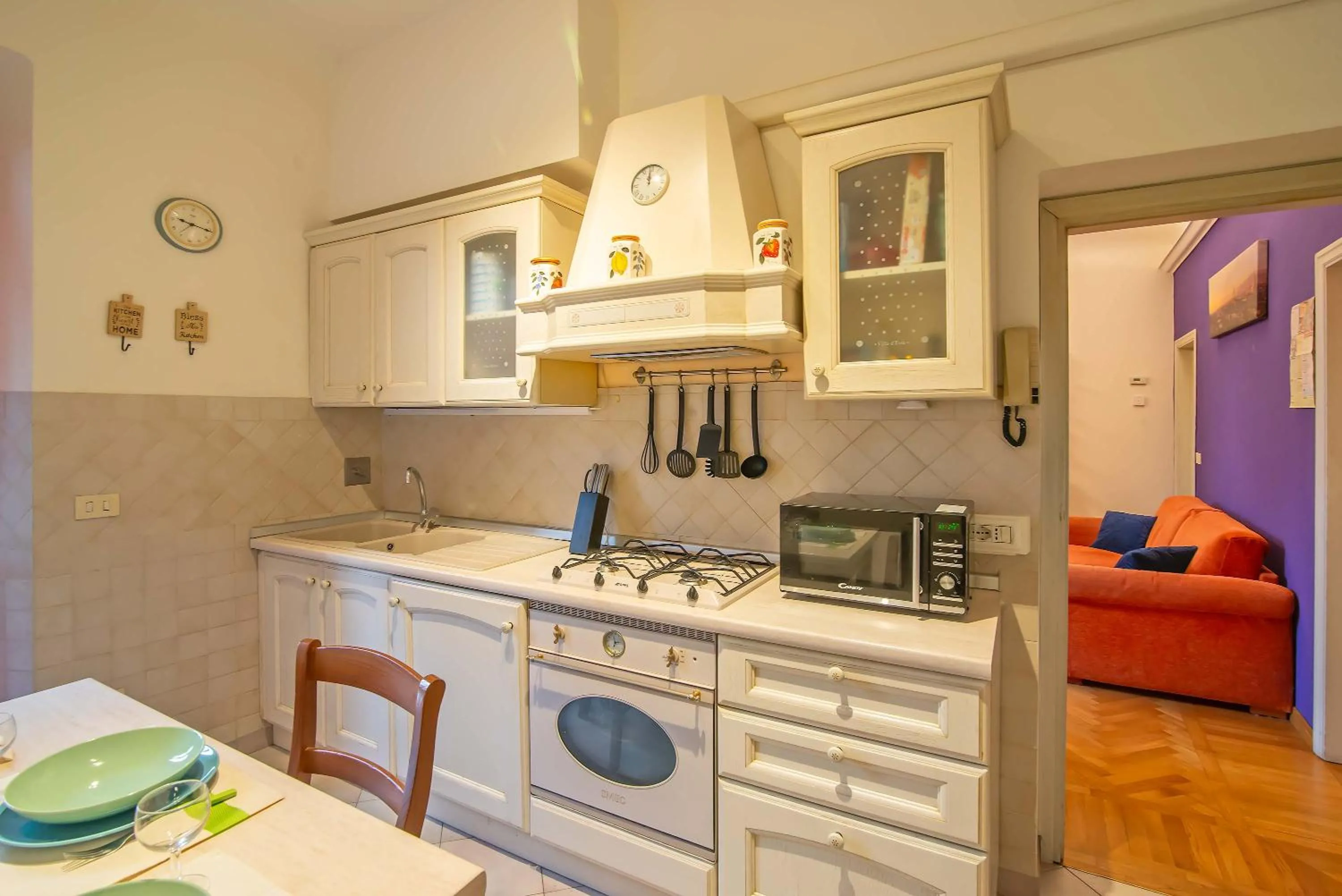 Paolo and Carlotta's Home - large and central apartment between two nice parks