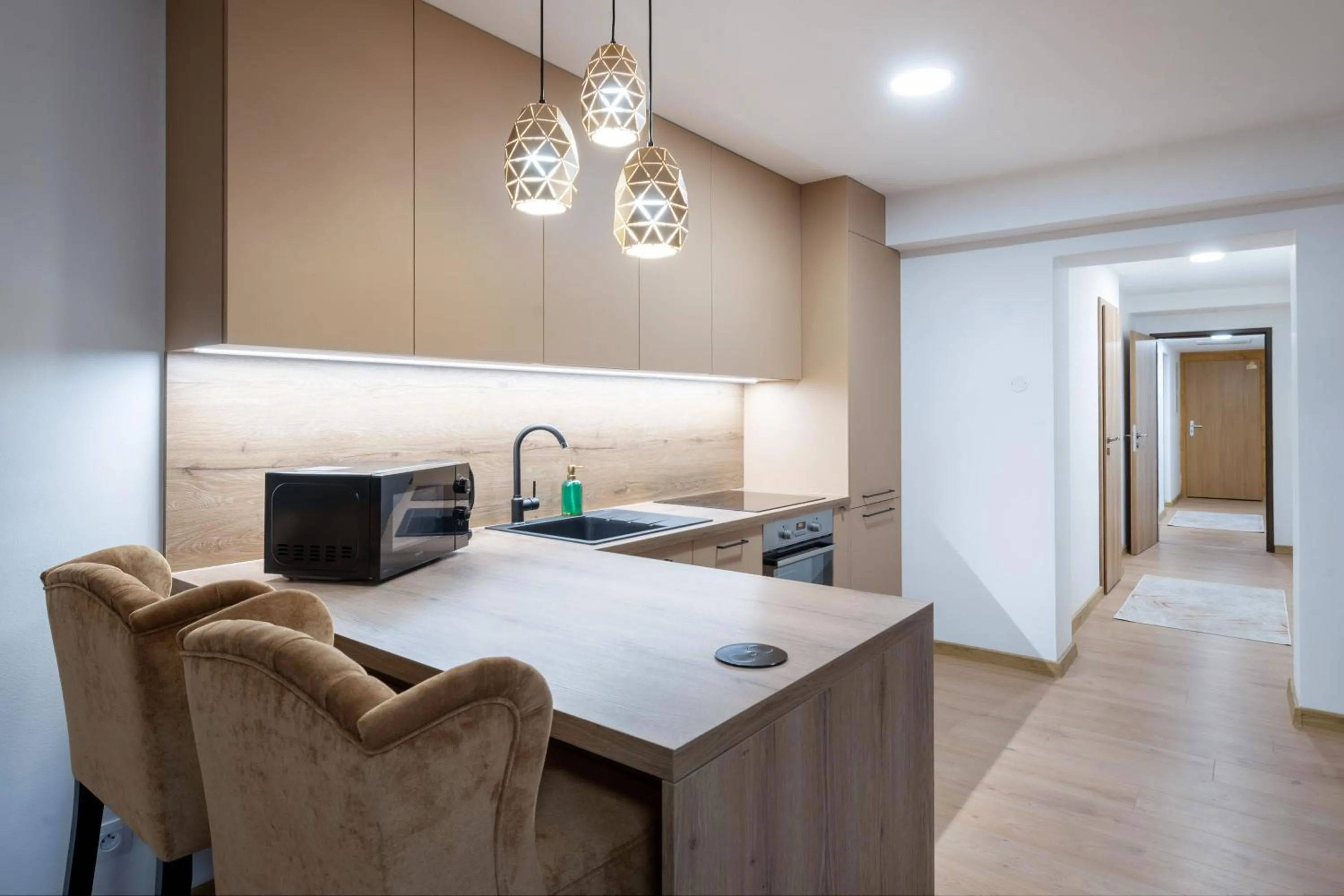 Kitchen or kitchenette in TATRYSTAY Julia Apartments
