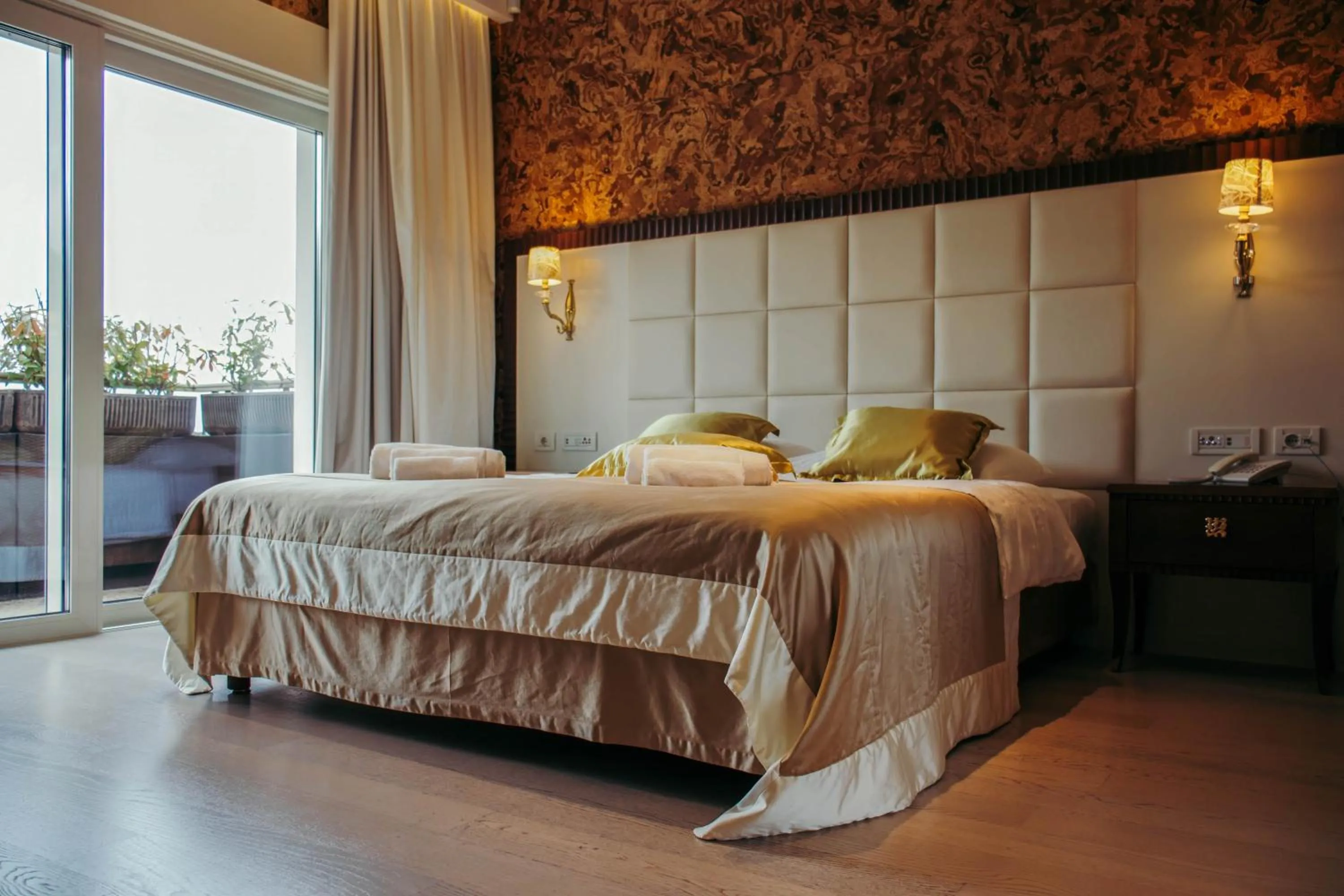 Bed in Boutique Hotel Oasi