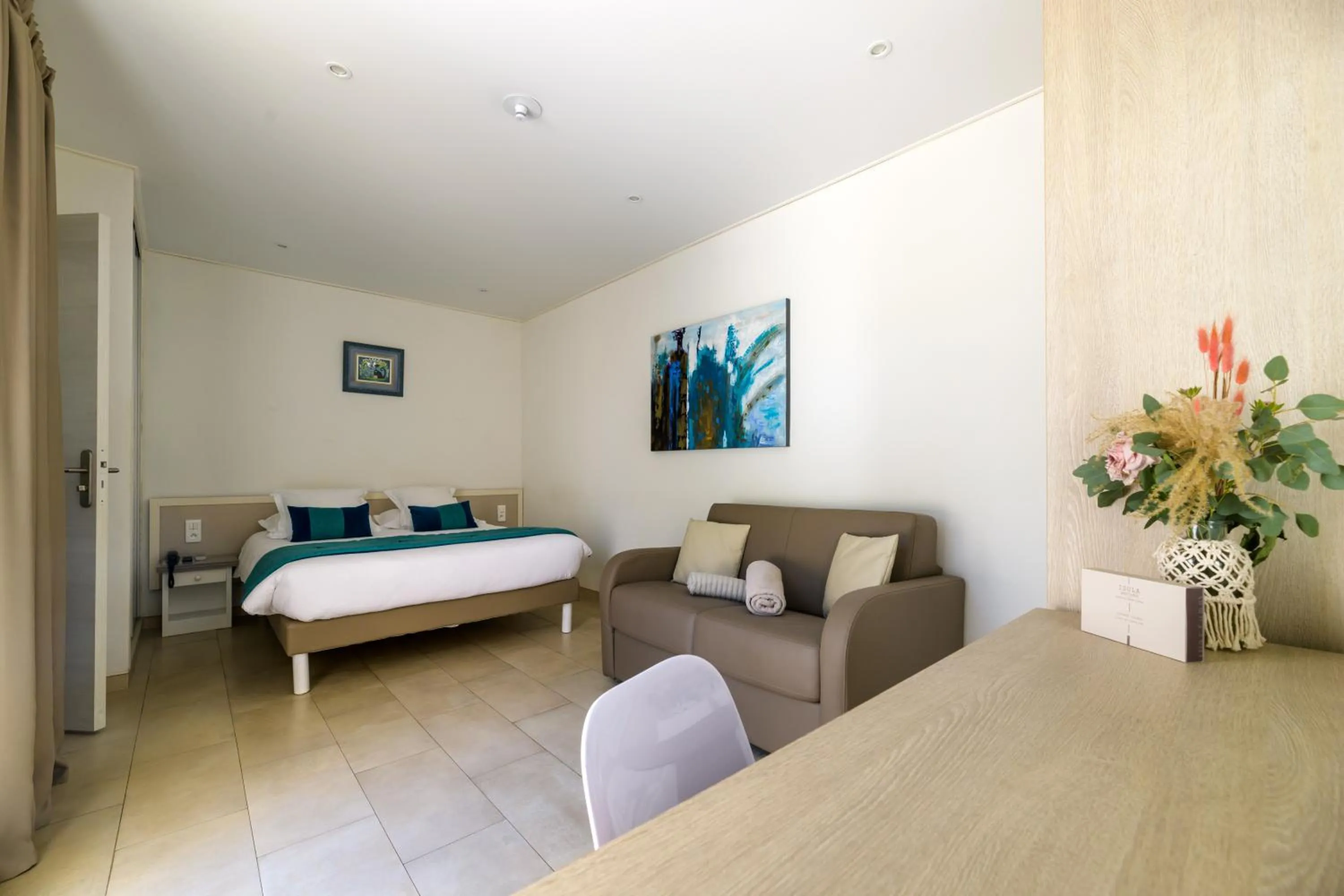 Photo of the whole room, Bed in Hotel & Restaurant San Pellegrino