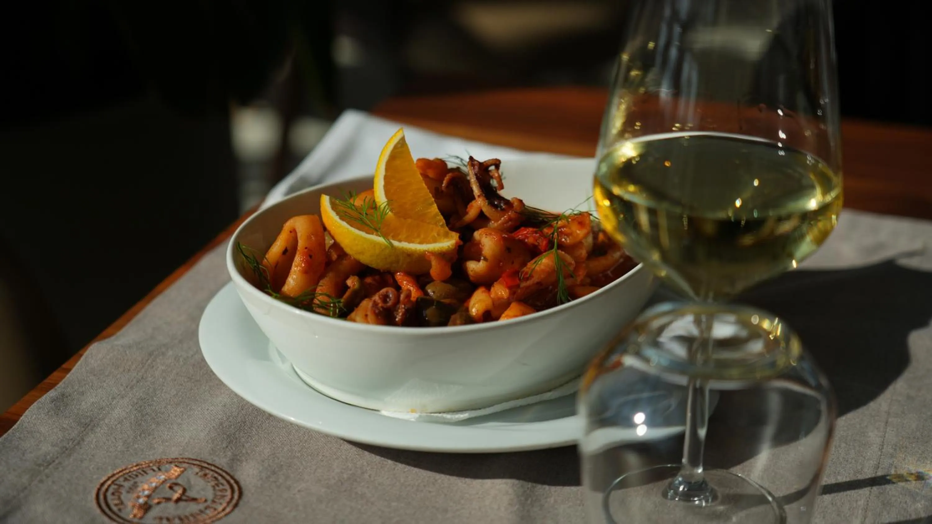 Food close-up in Iliria Internacional Hotel