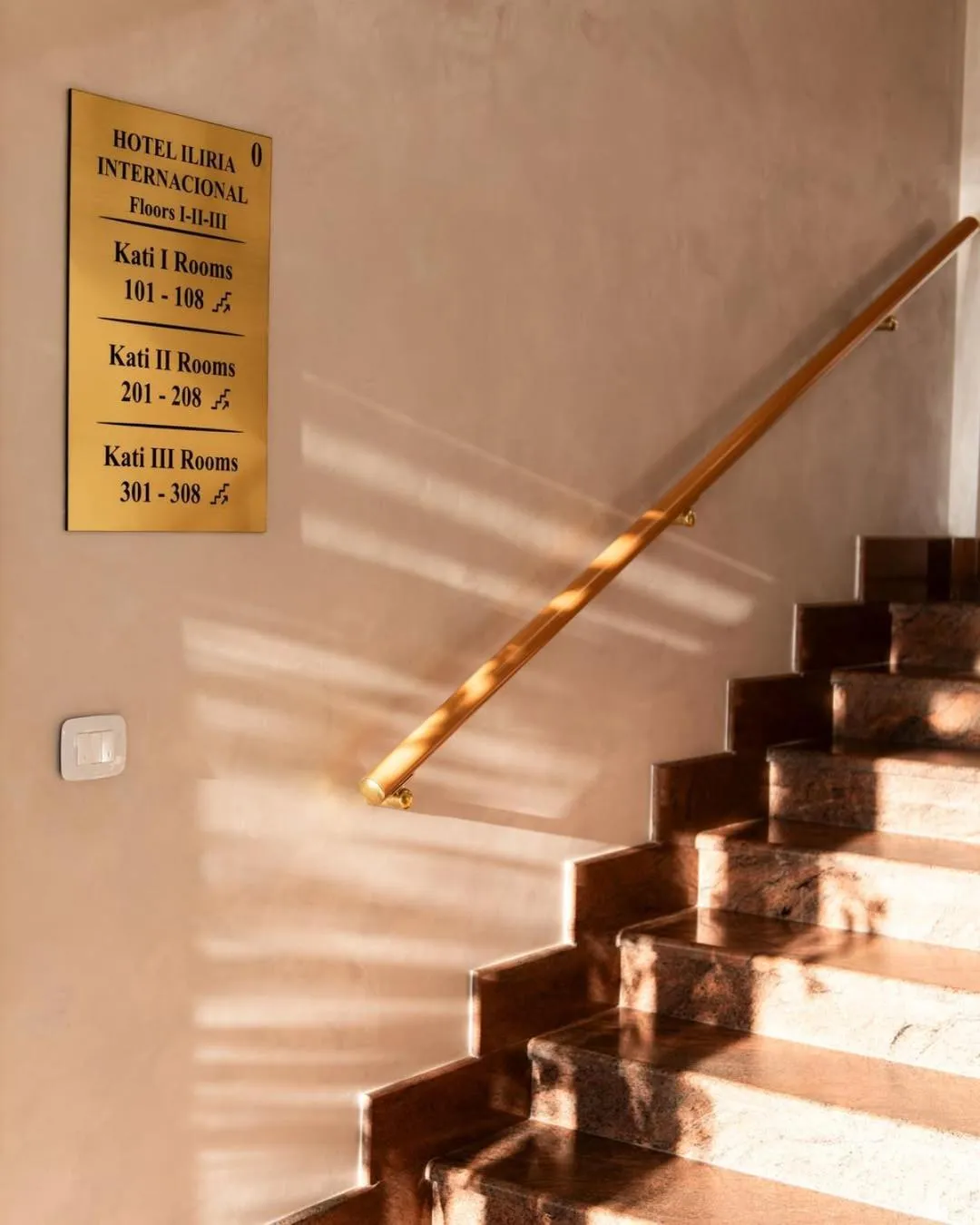 Lobby or reception in Iliria Internacional Hotel