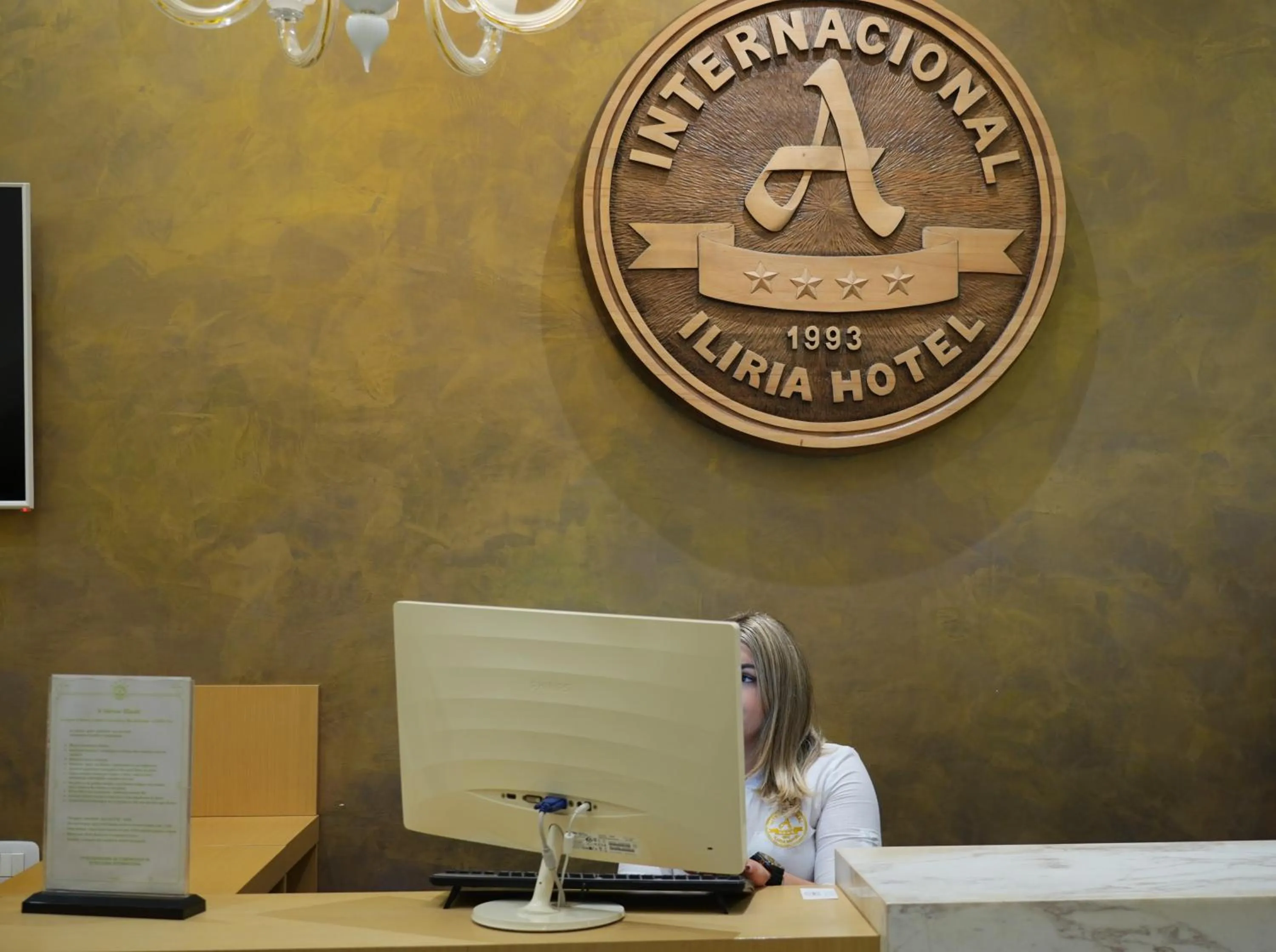 Staff in Iliria Internacional Hotel