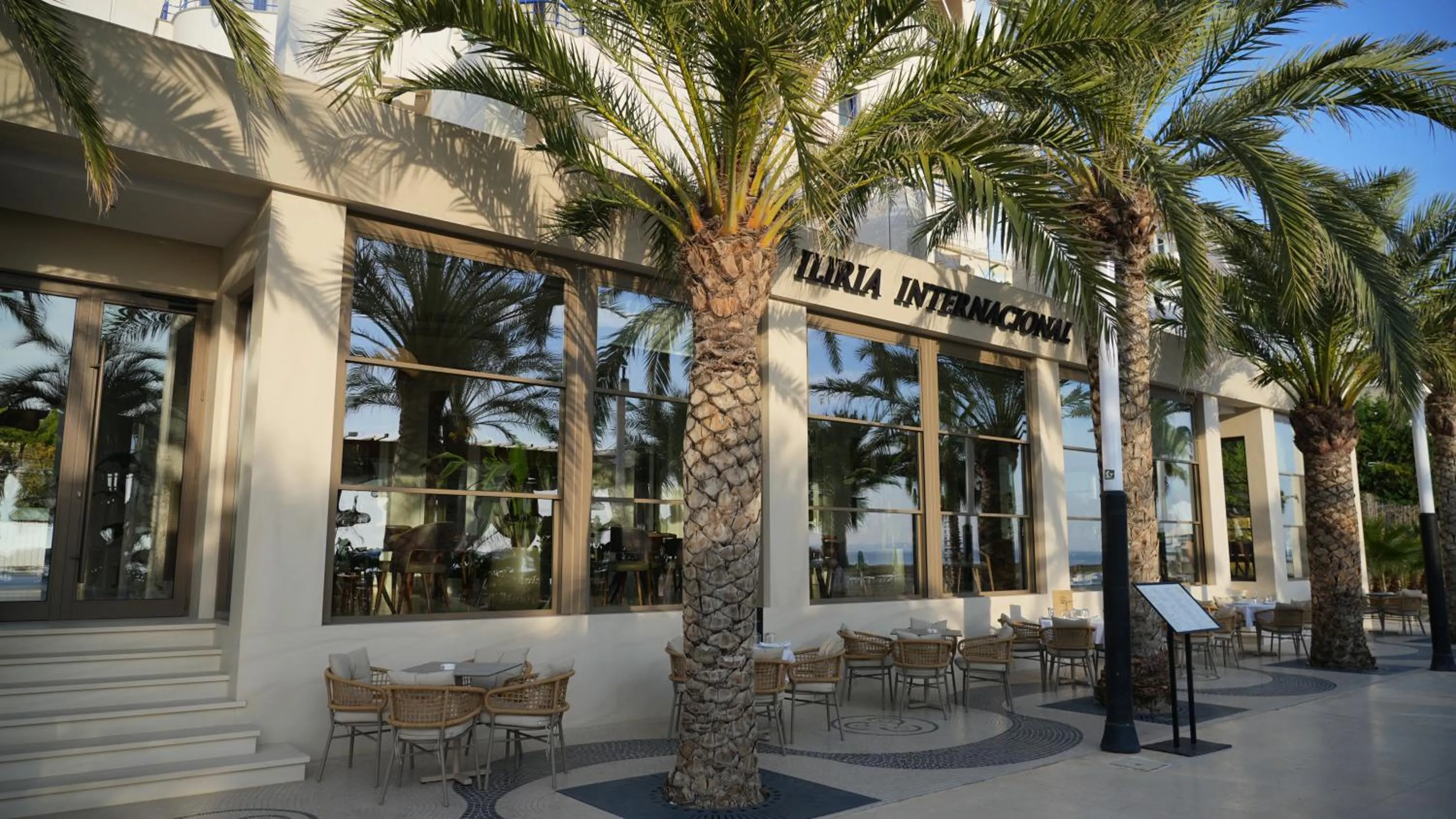 Property building in Iliria Internacional Hotel