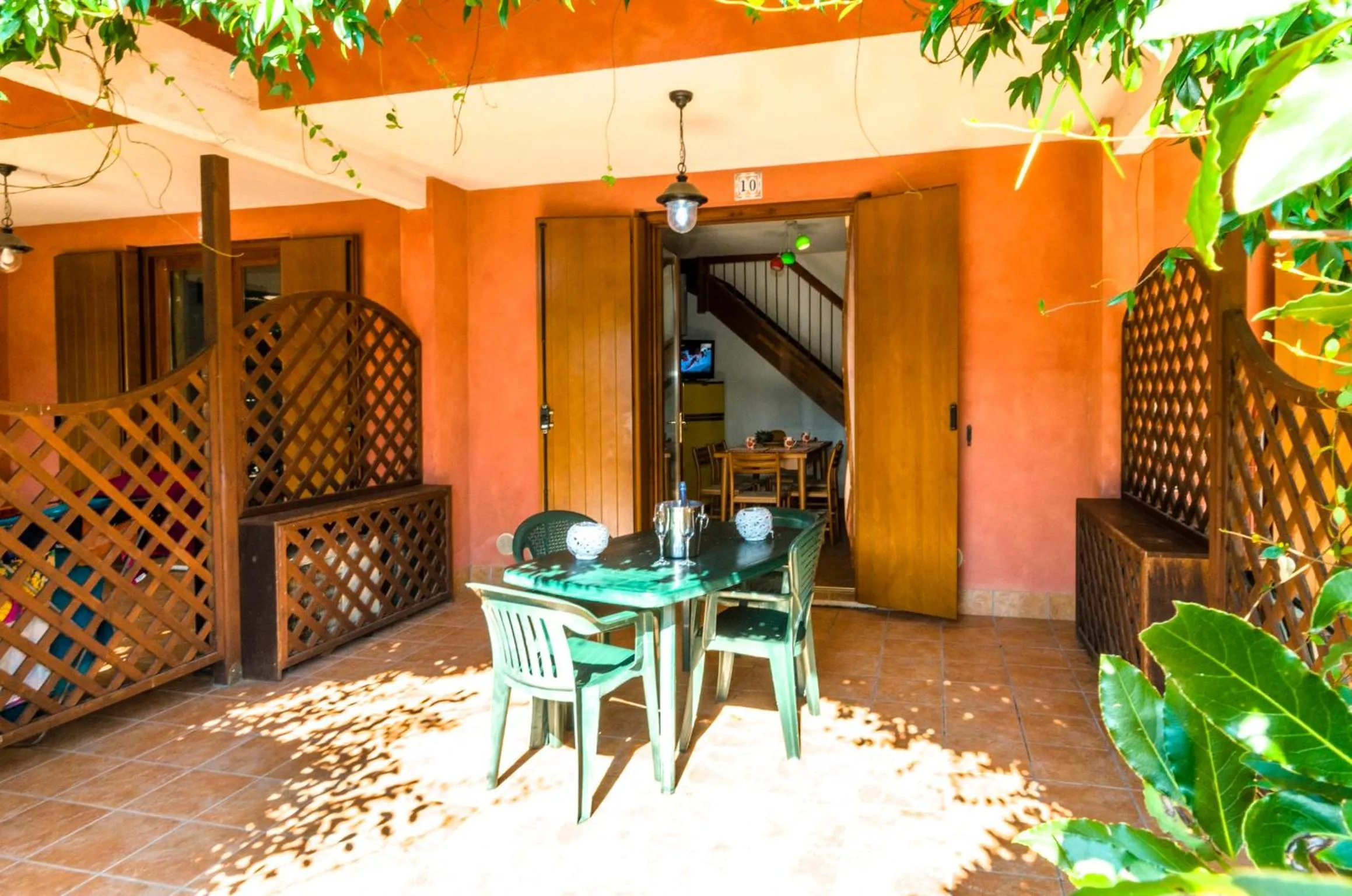 Balcony/Terrace in Residence Borgo Stella Marina