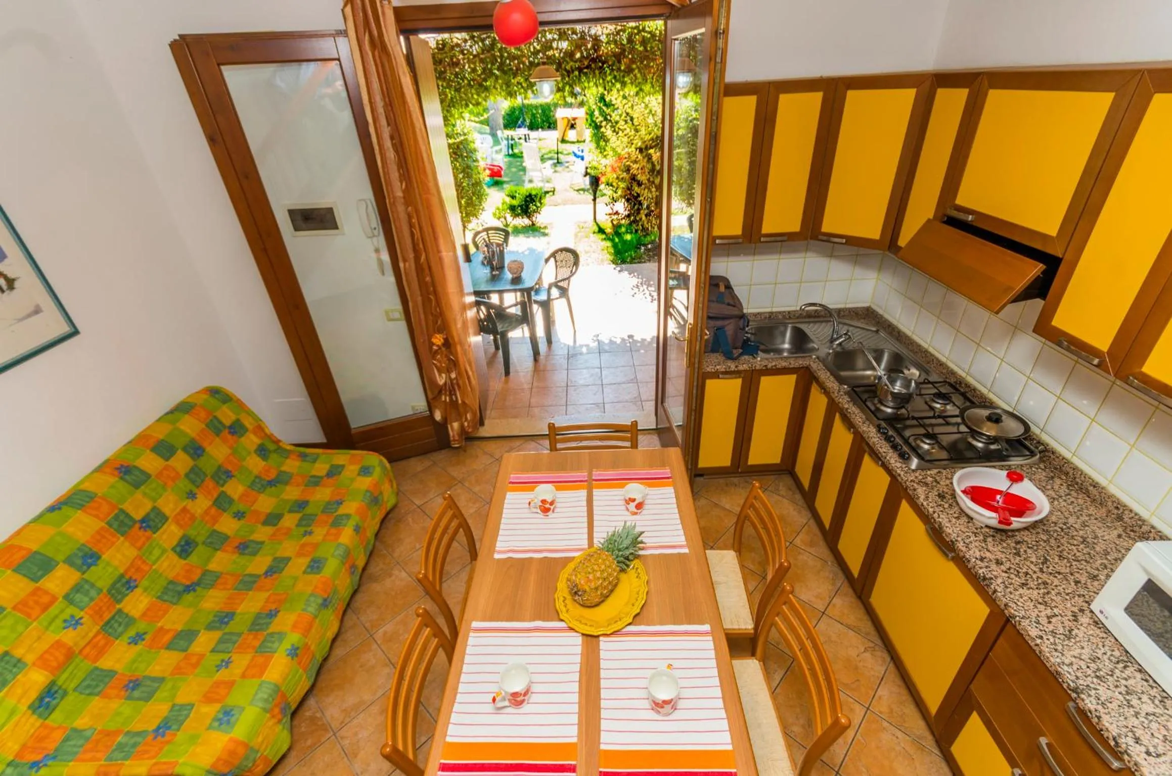 Kitchen or kitchenette in Residence Borgo Stella Marina