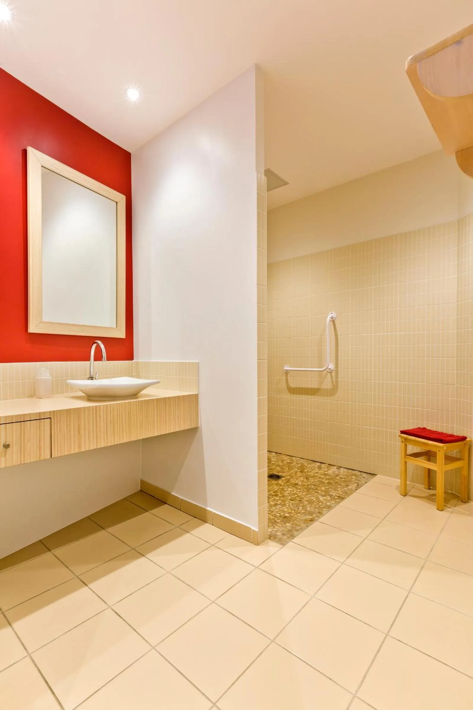 Bathroom in Hôtel Auberge de Chavannes