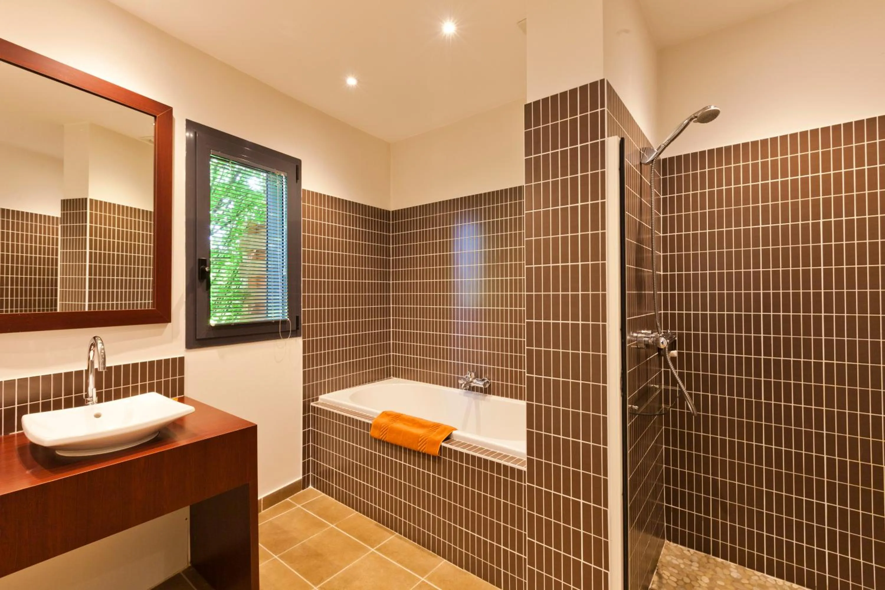 Shower in Hôtel Auberge de Chavannes