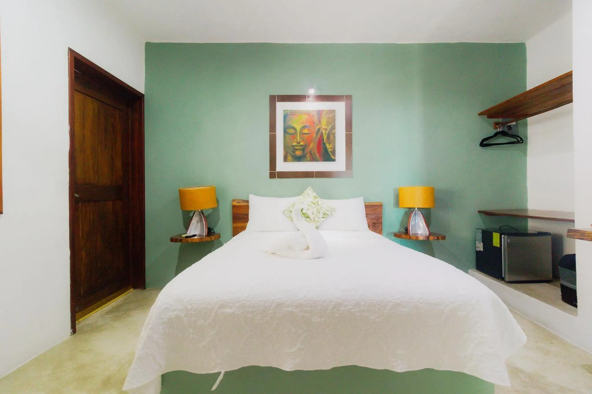 Bed in Hotel Maria Maria