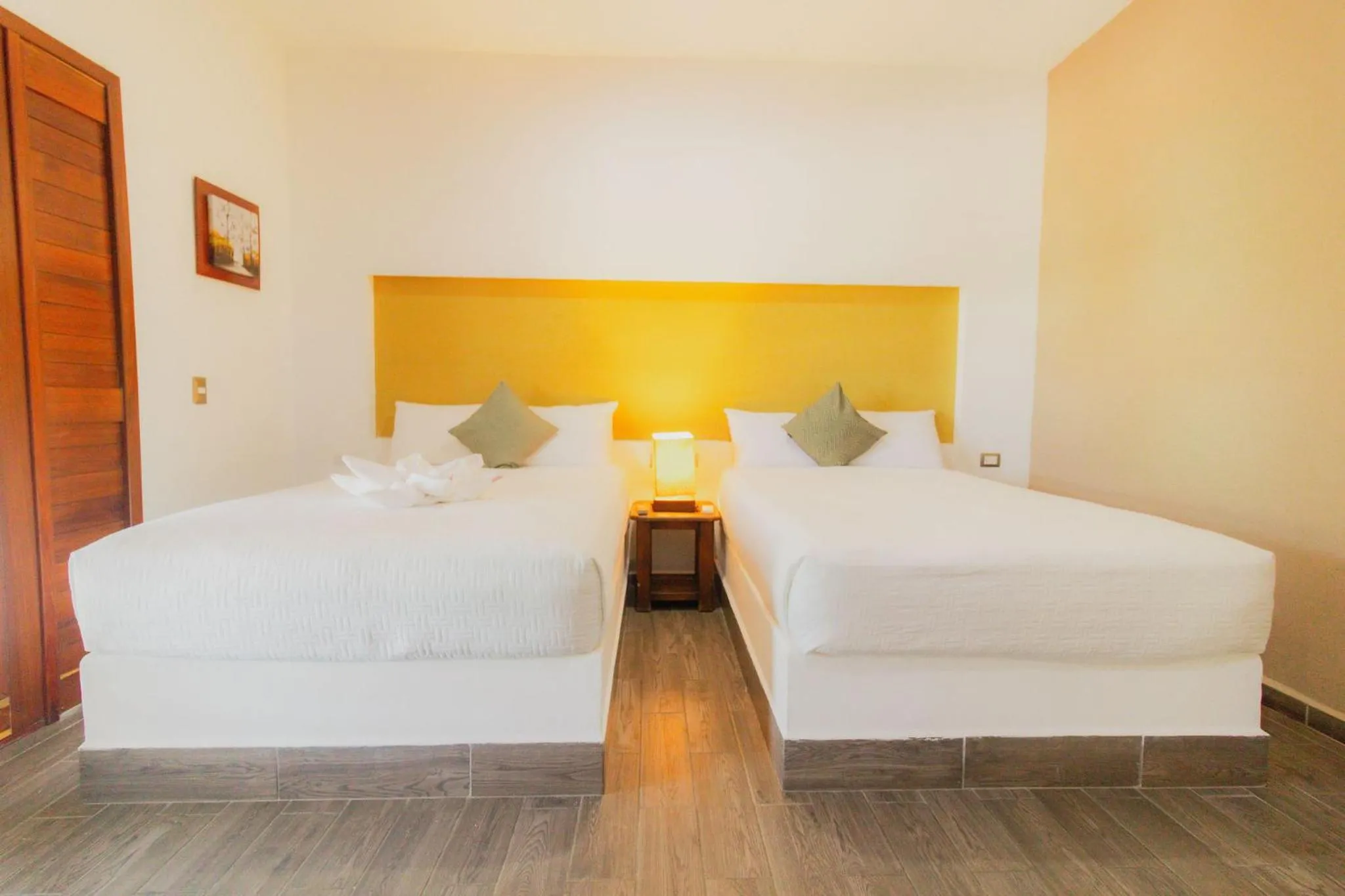 Bed in Hotel Maria Maria