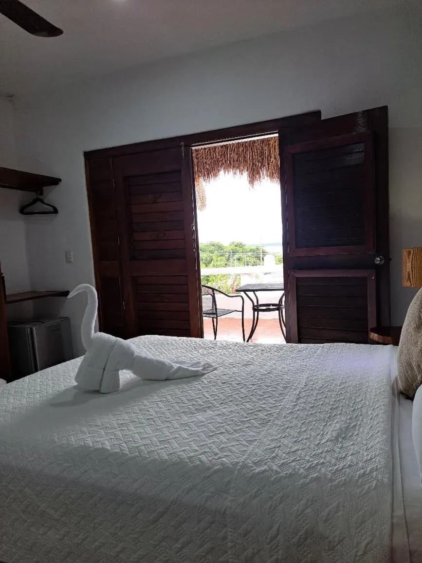 Bed in Hotel Maria Maria