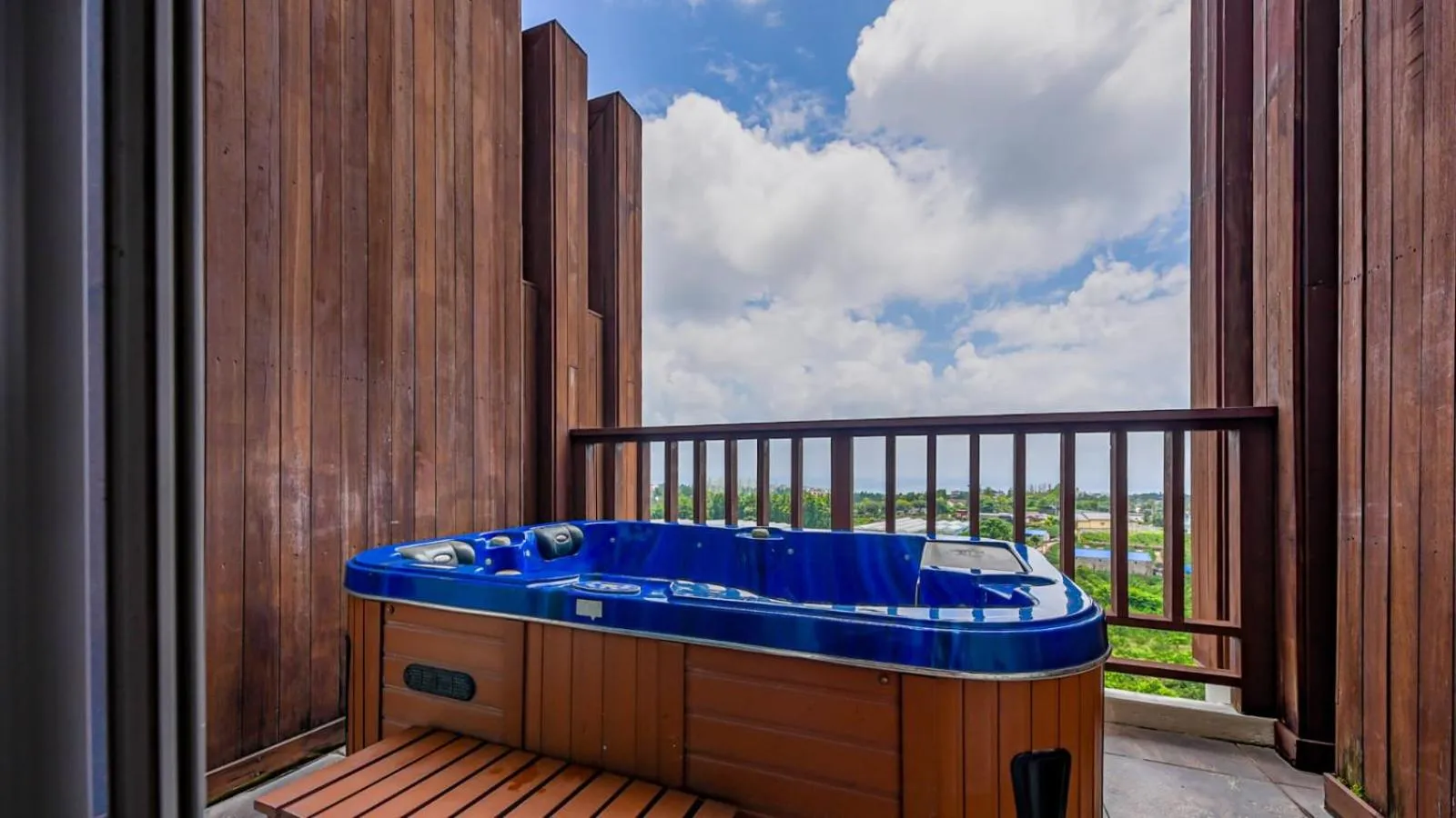 Balcony/Terrace in Jeju Eco Suites