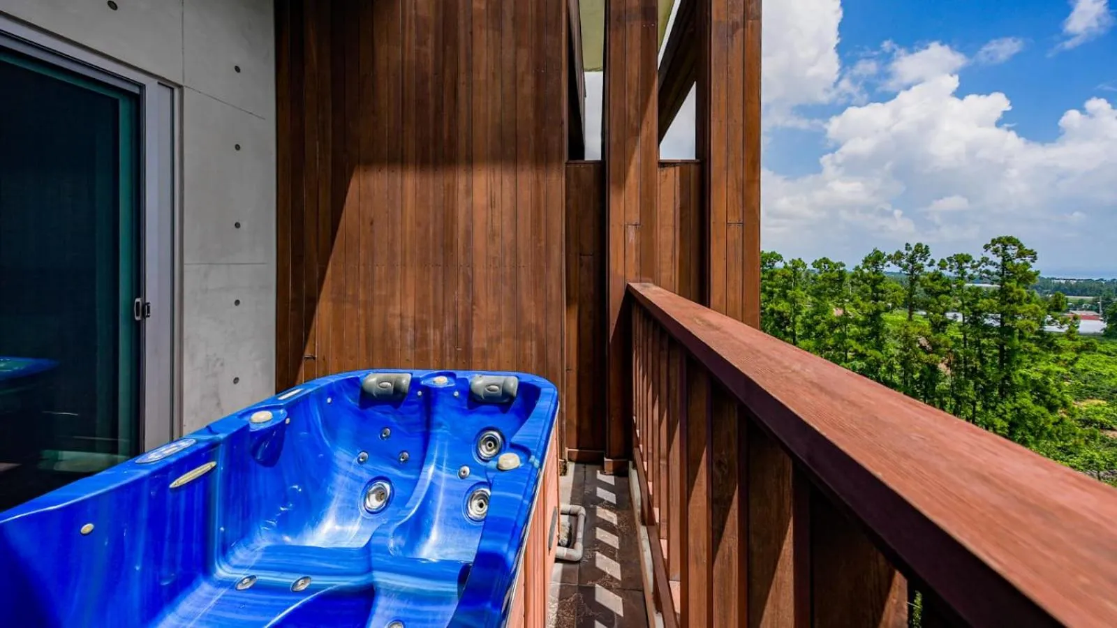 Balcony/Terrace in Jeju Eco Suites