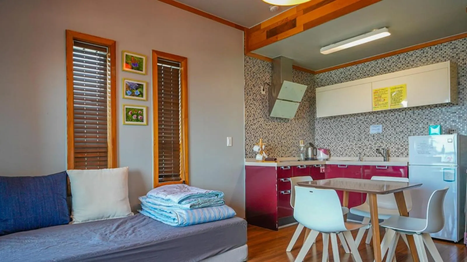 Living room in Jeju Eco Suites