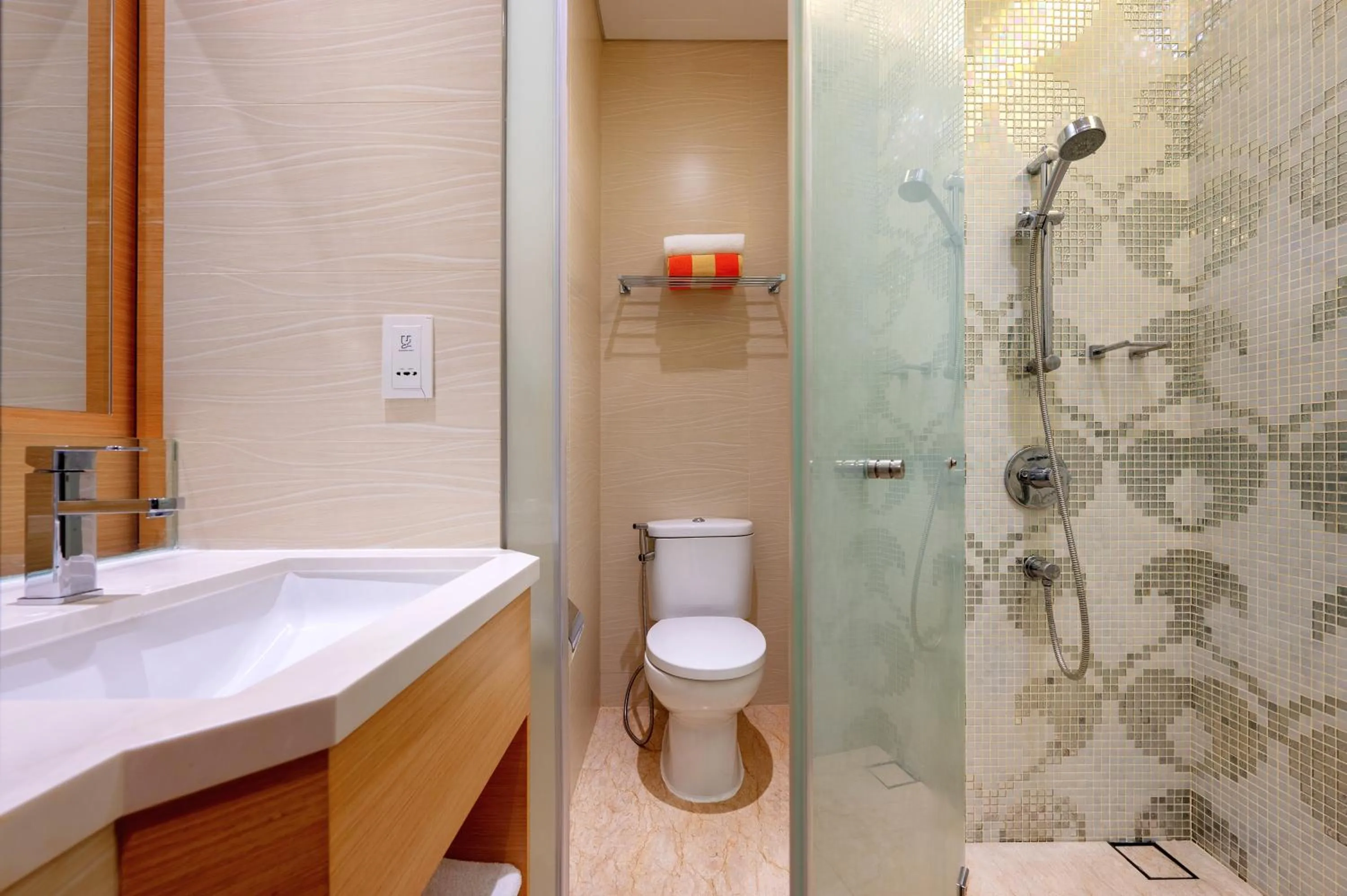 Bathroom in Dorsett Singapore - Newly Refurbished