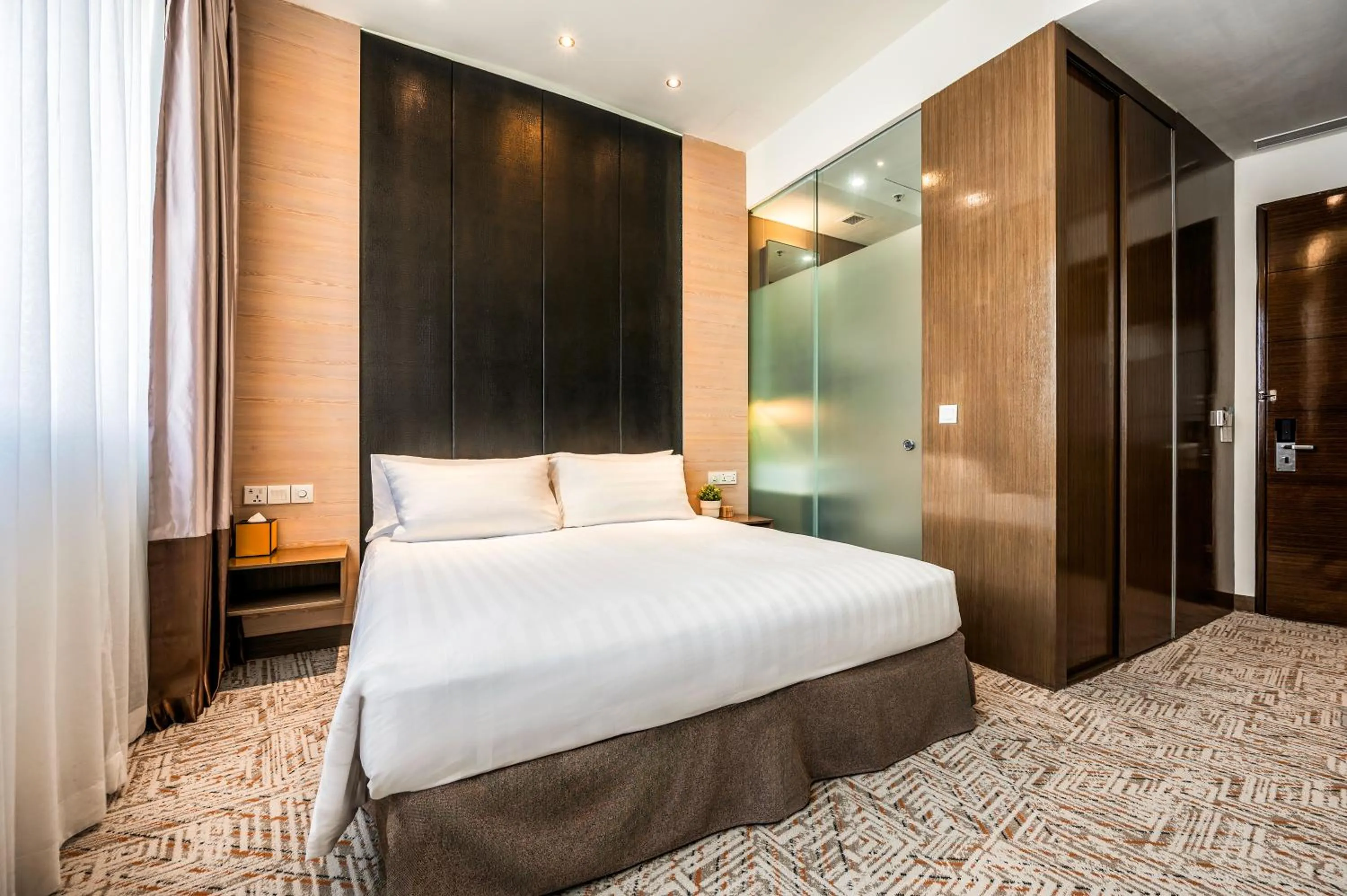 Bedroom, Bed in Dorsett Singapore - Newly Refurbished