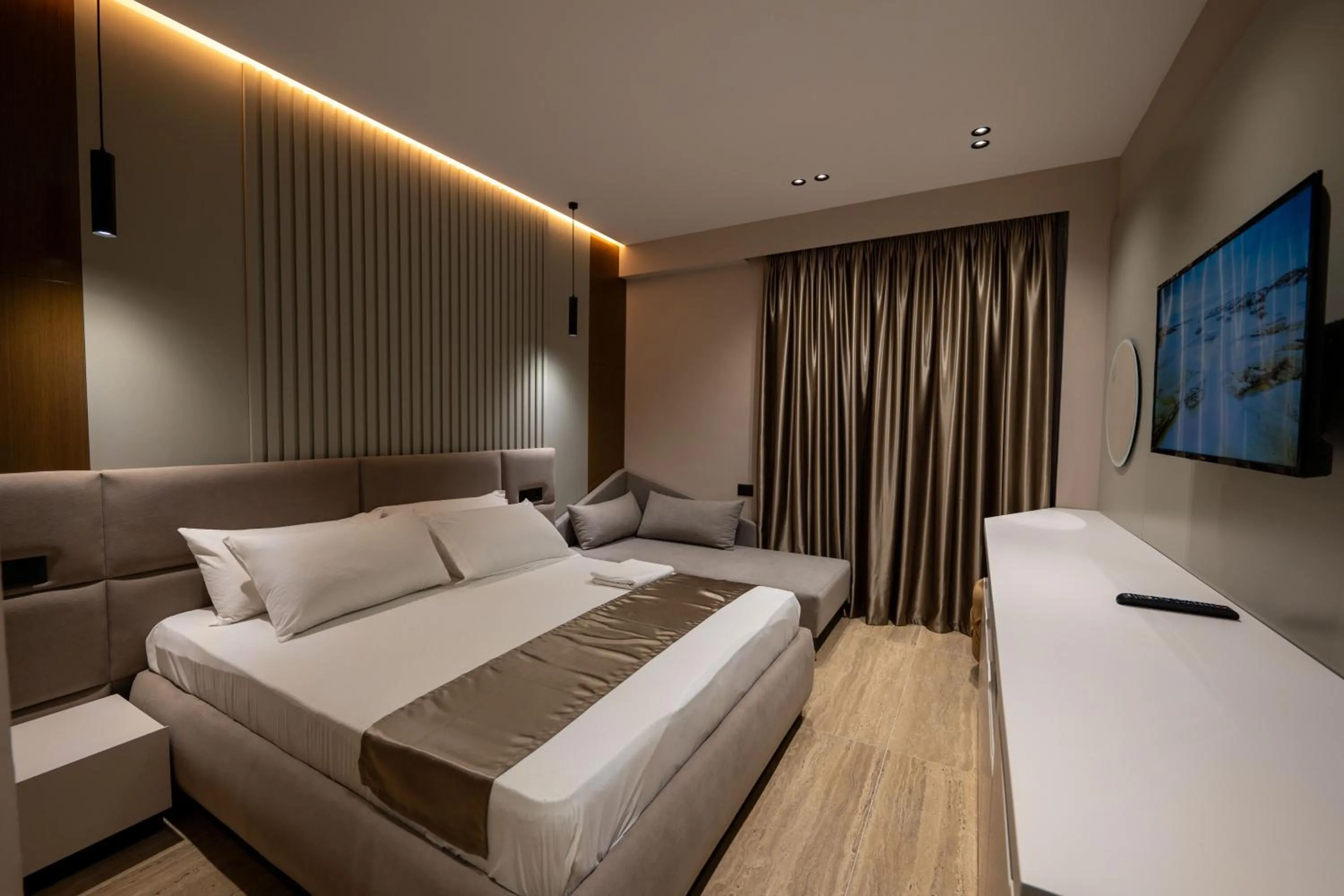 Bedroom in Grand Hotel Aita