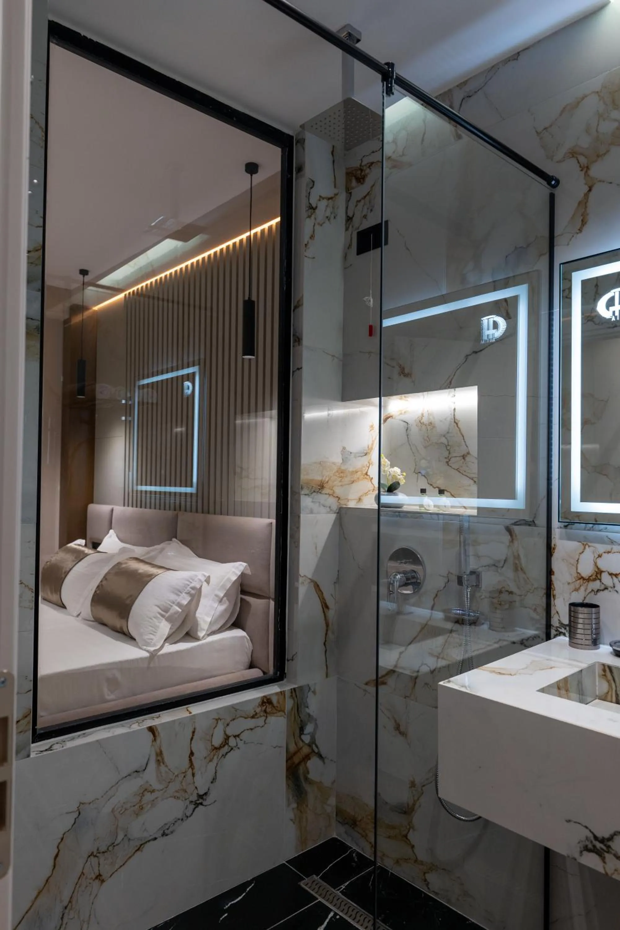 Bedroom in Grand Hotel Aita