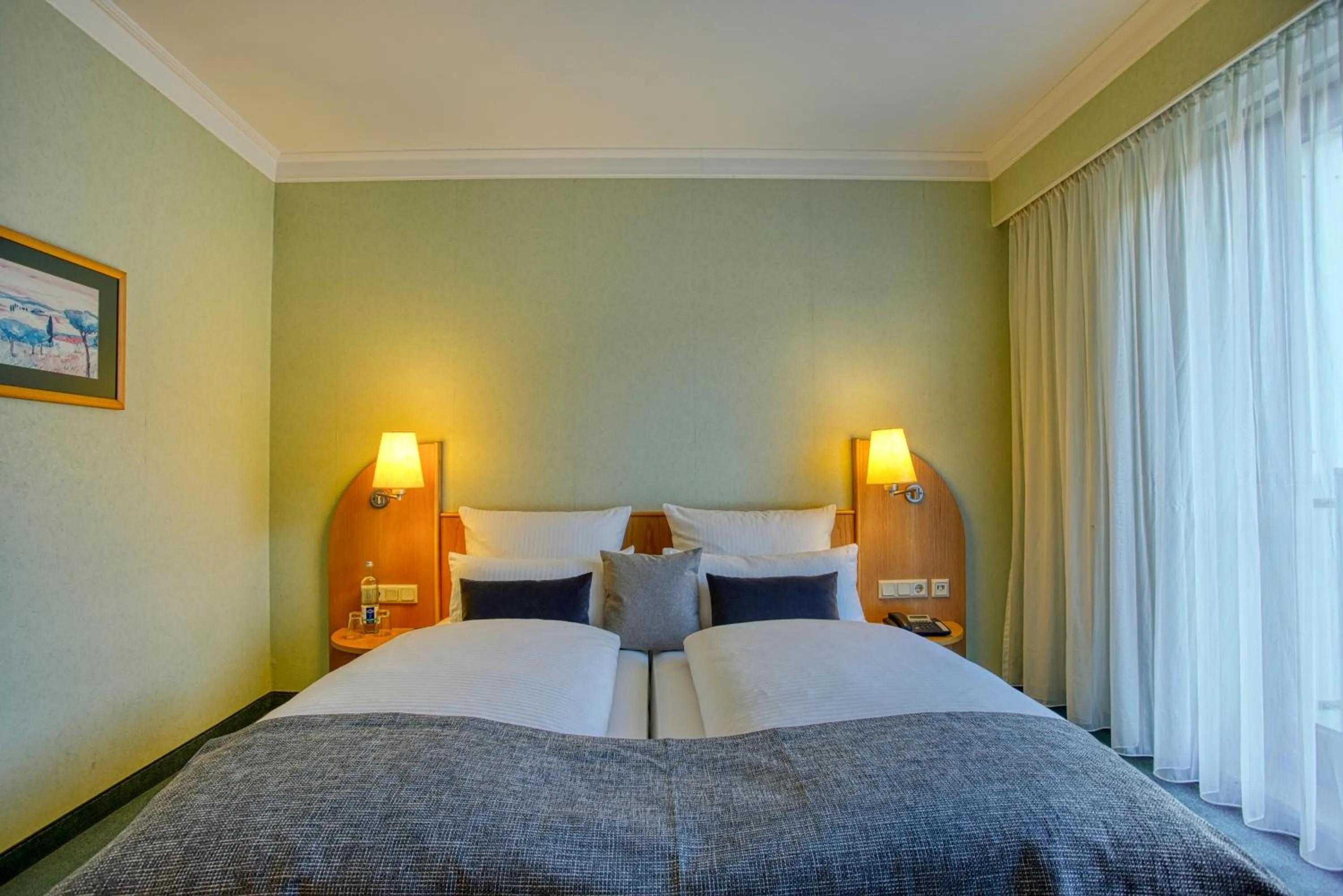 Bed in Hotel Kischers Landhaus