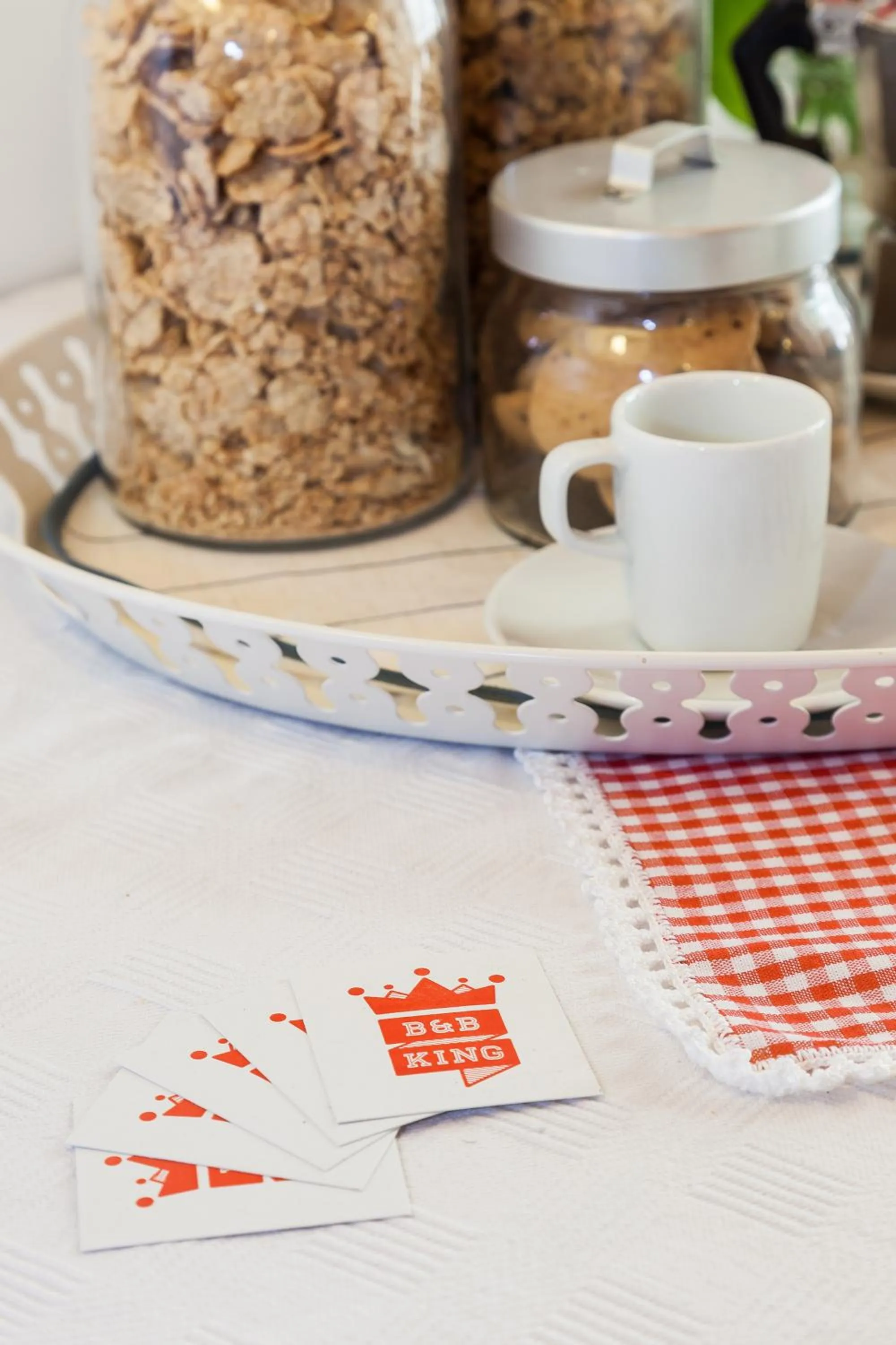 Food and drinks in B&B King