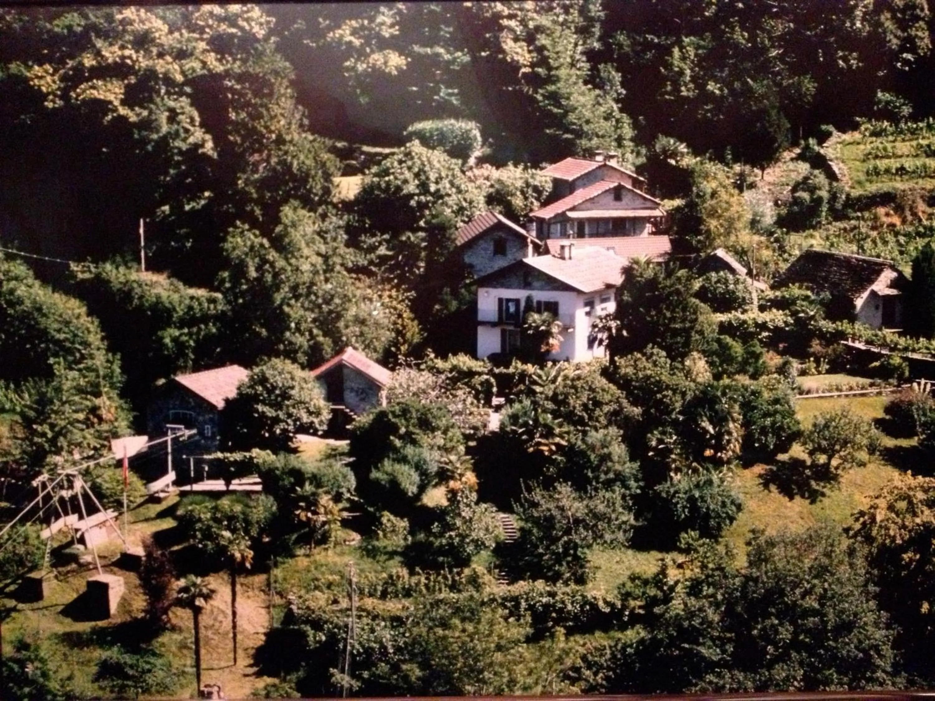 Bird's eye view in Tenuta Casa Cima - tenutacasacima com -