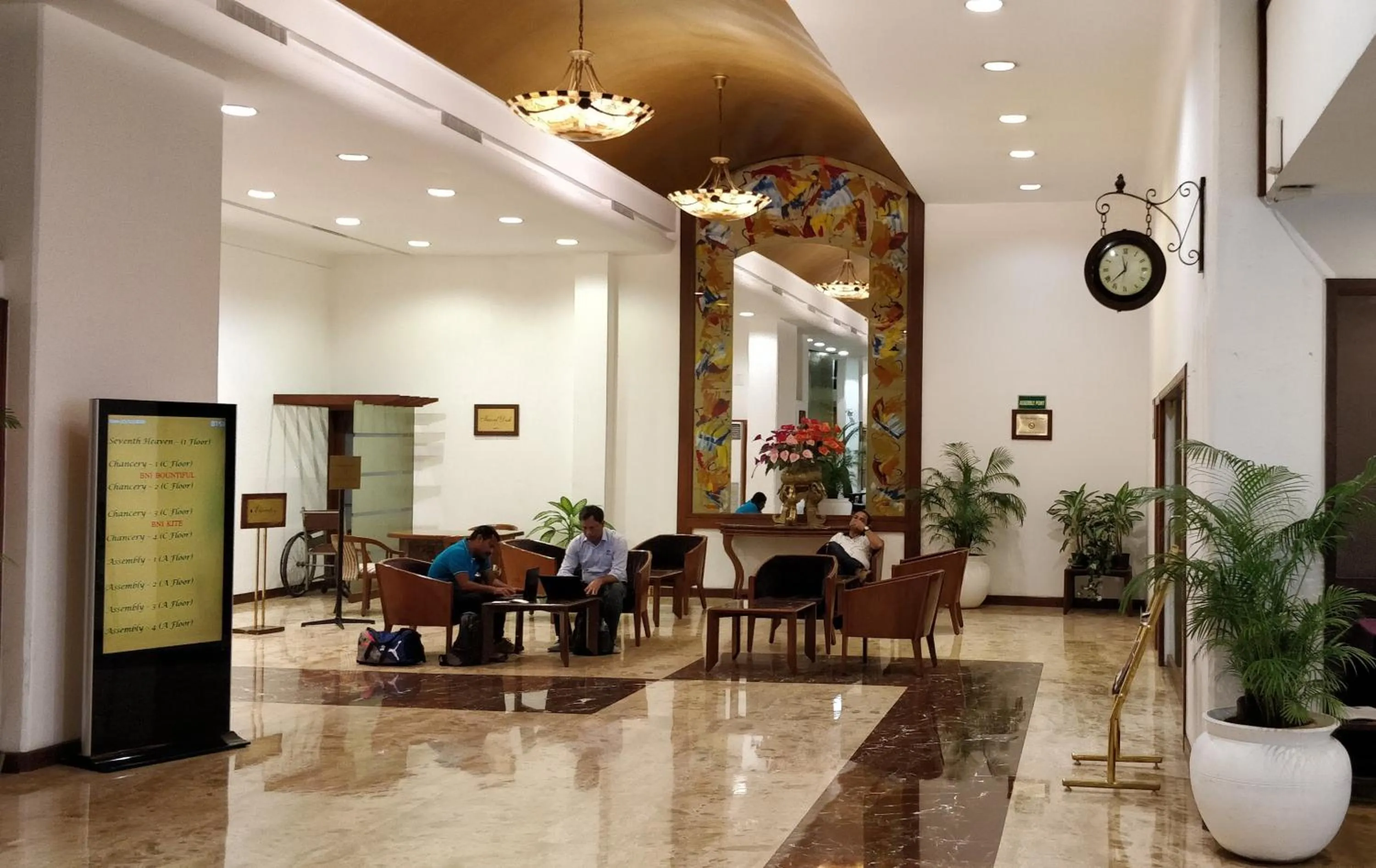 Lobby or reception in Hotel Aurora Towers