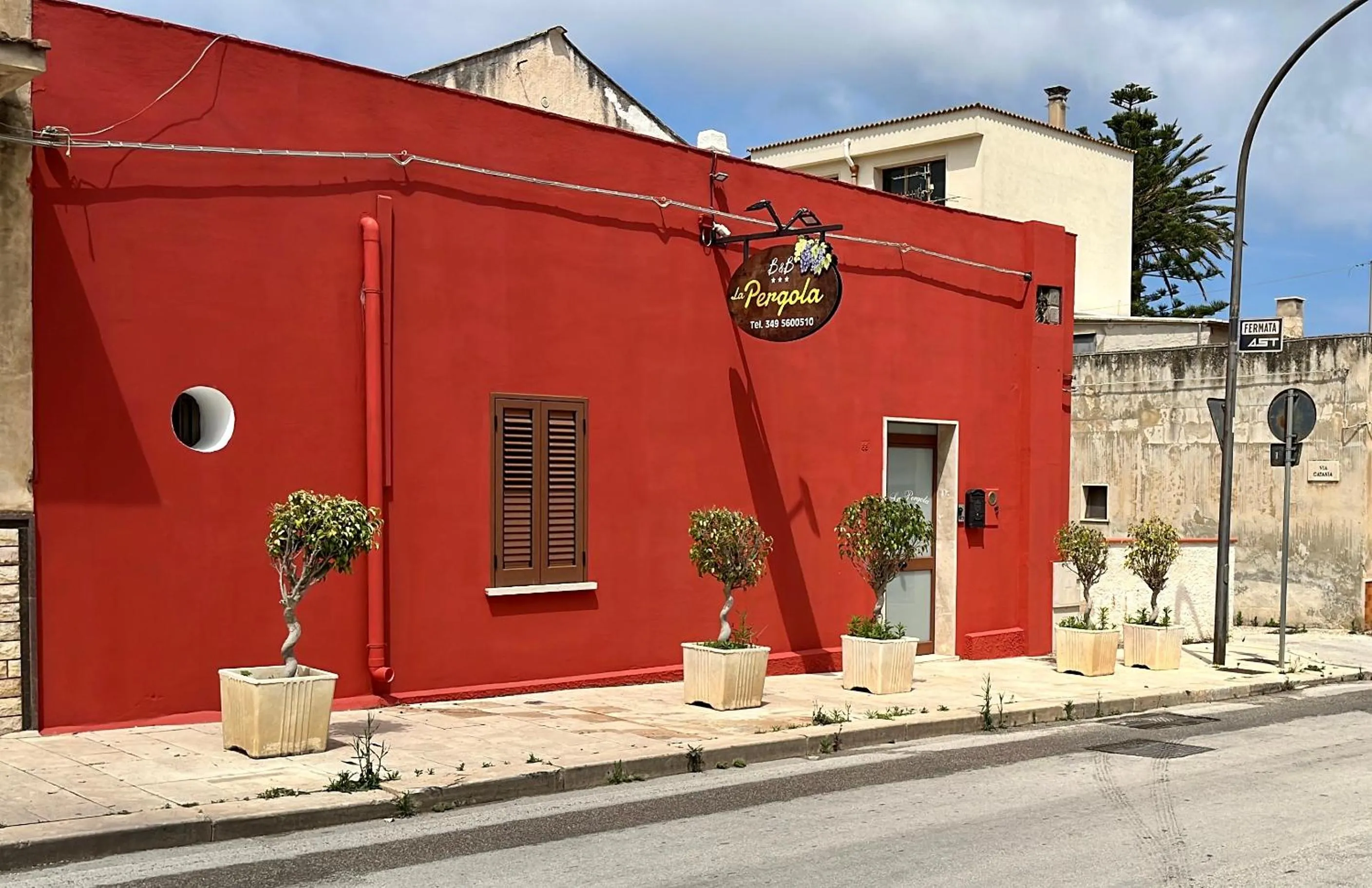 Property building in La Pergola B&B