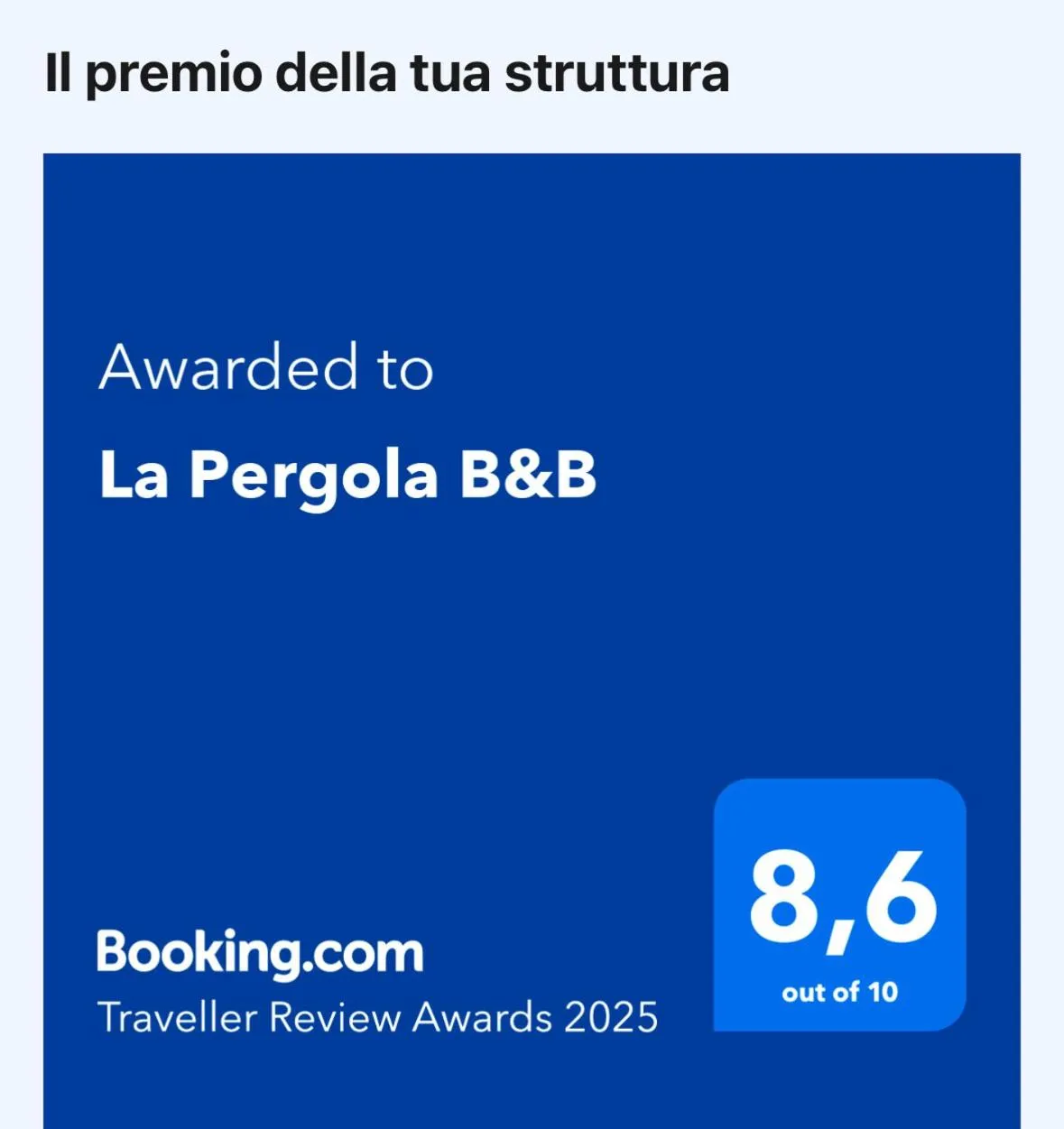 La Pergola B&B