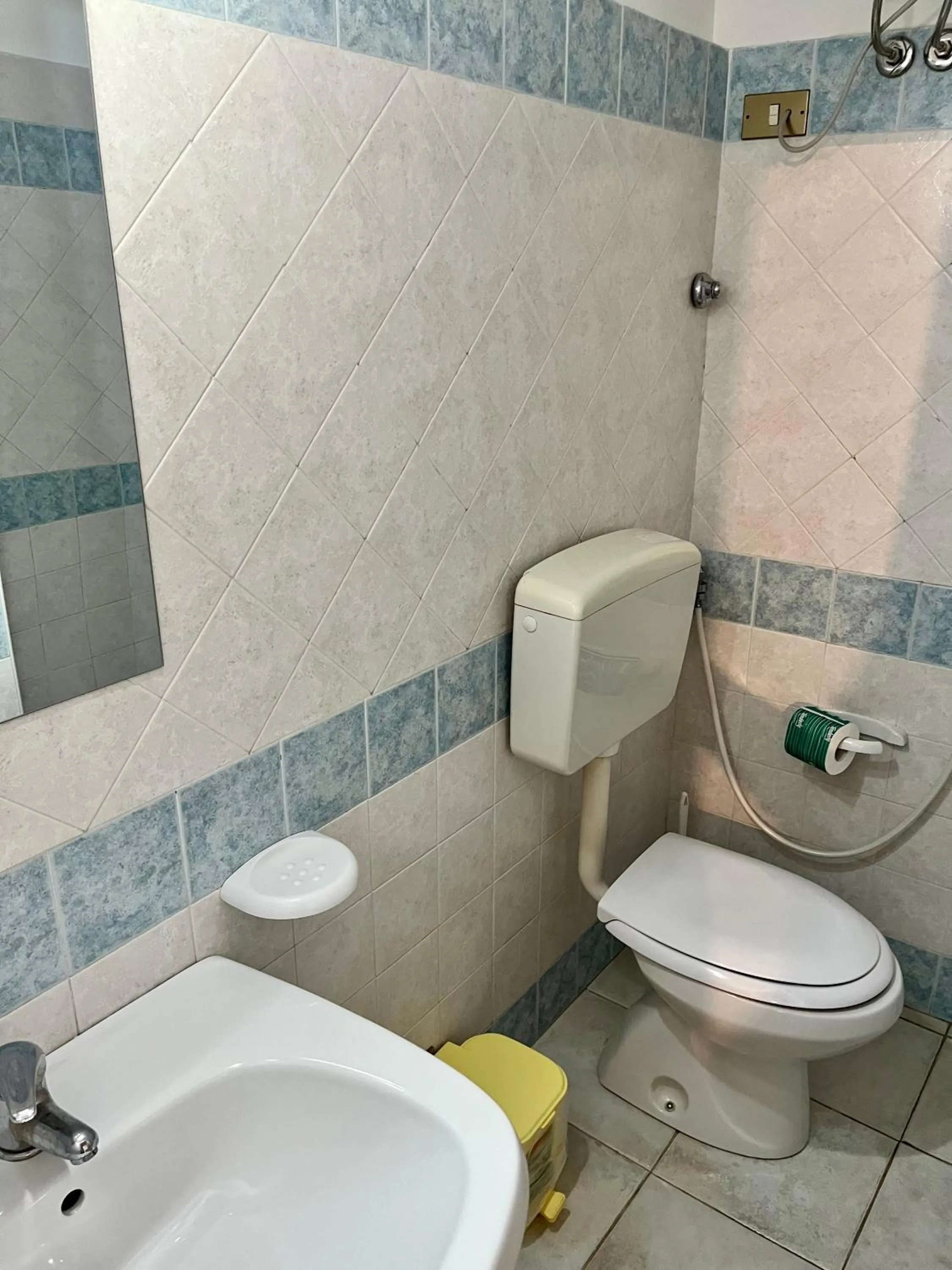 Shower in La Pergola B&B