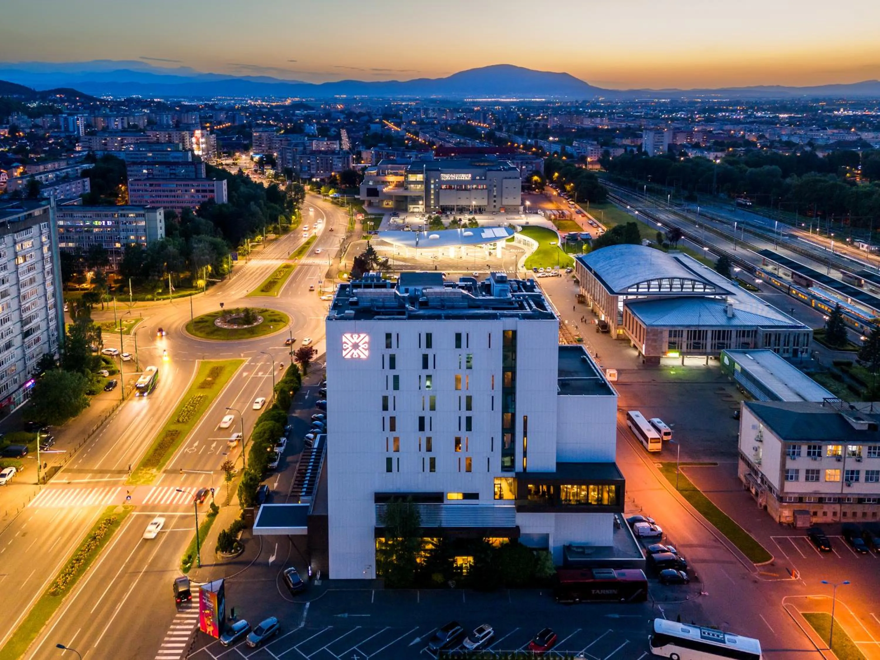 Property building in Kronwell Brasov Hotel