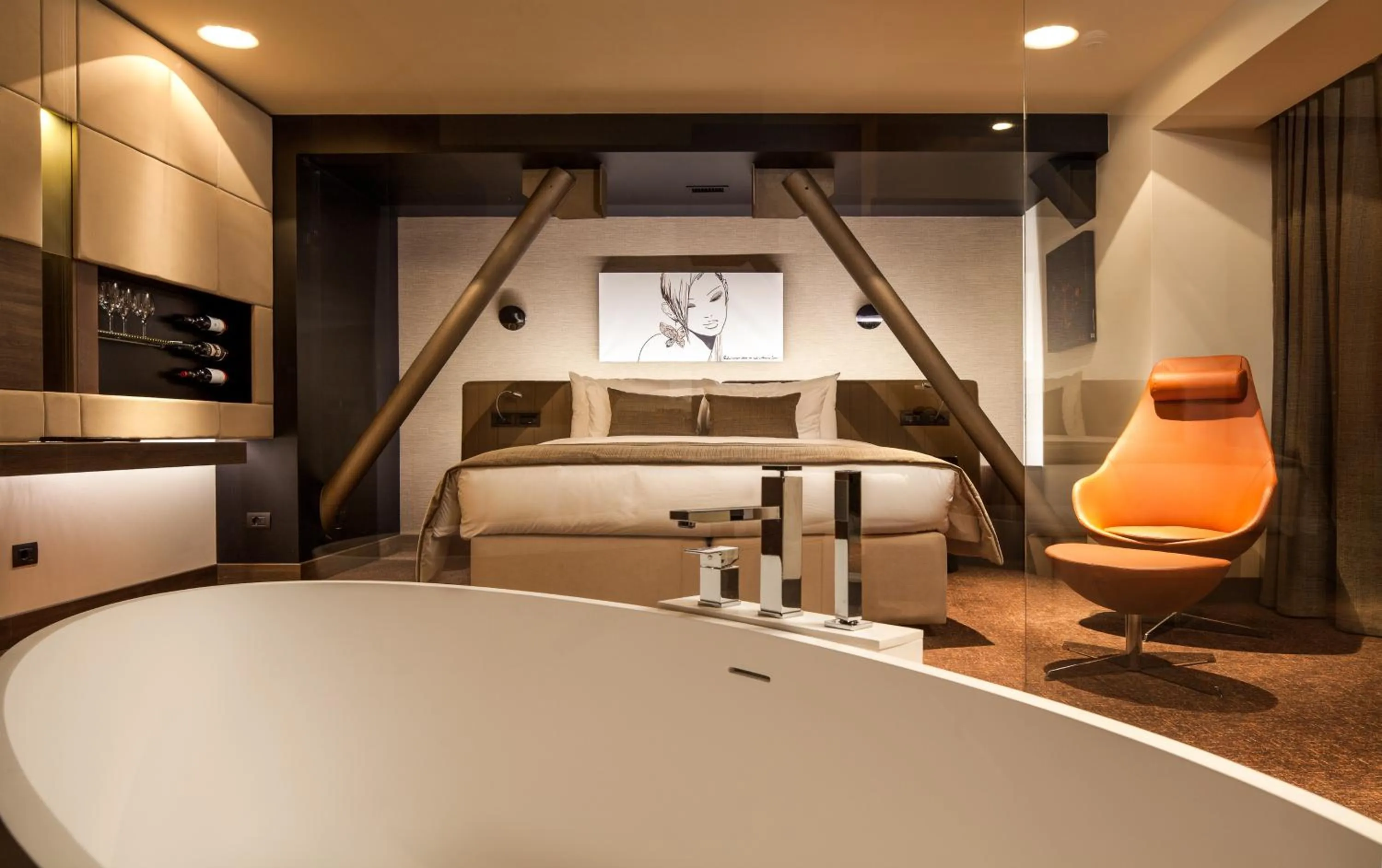 Bathroom in Kronwell Brasov Hotel