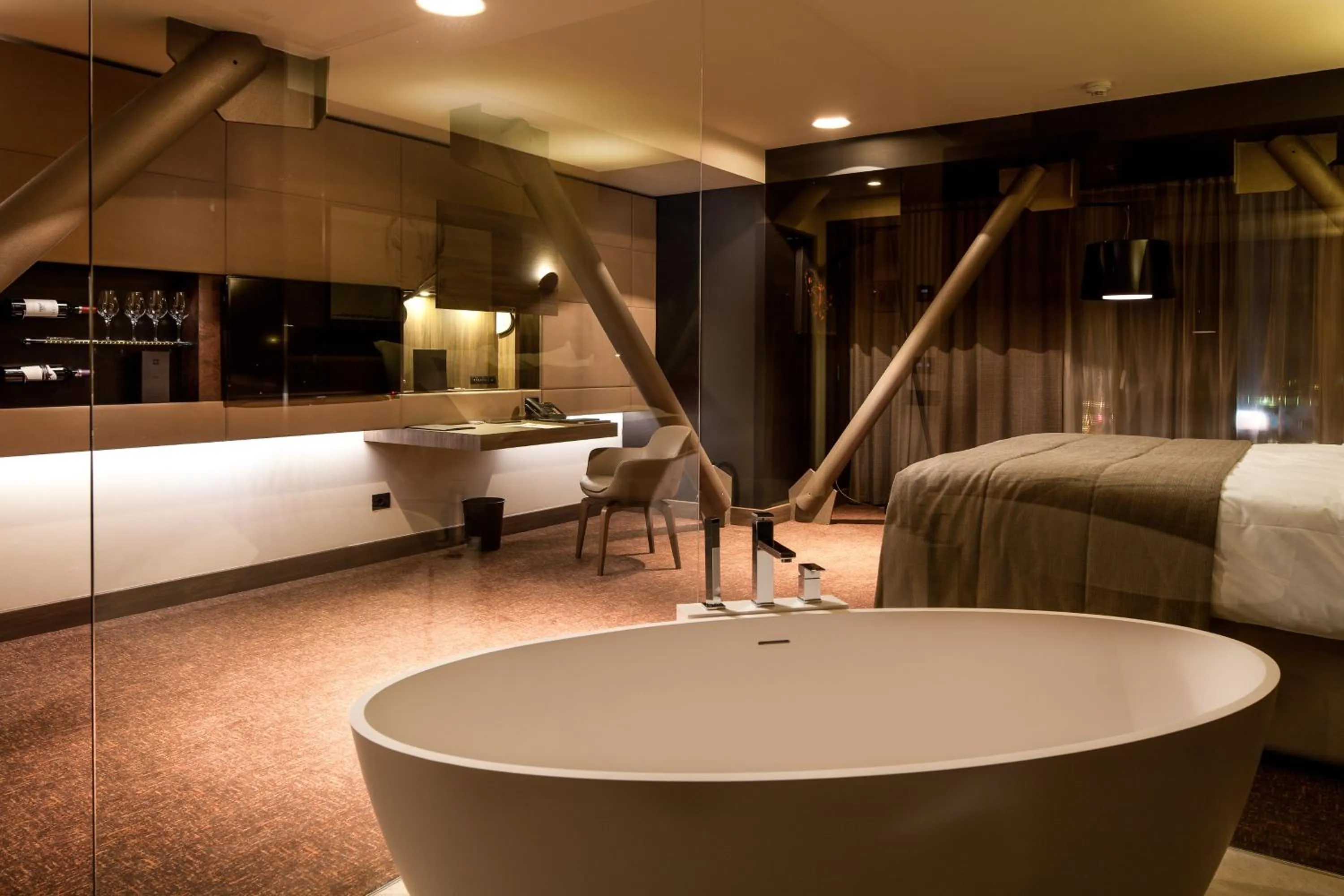 Decorative detail in Kronwell Brasov Hotel