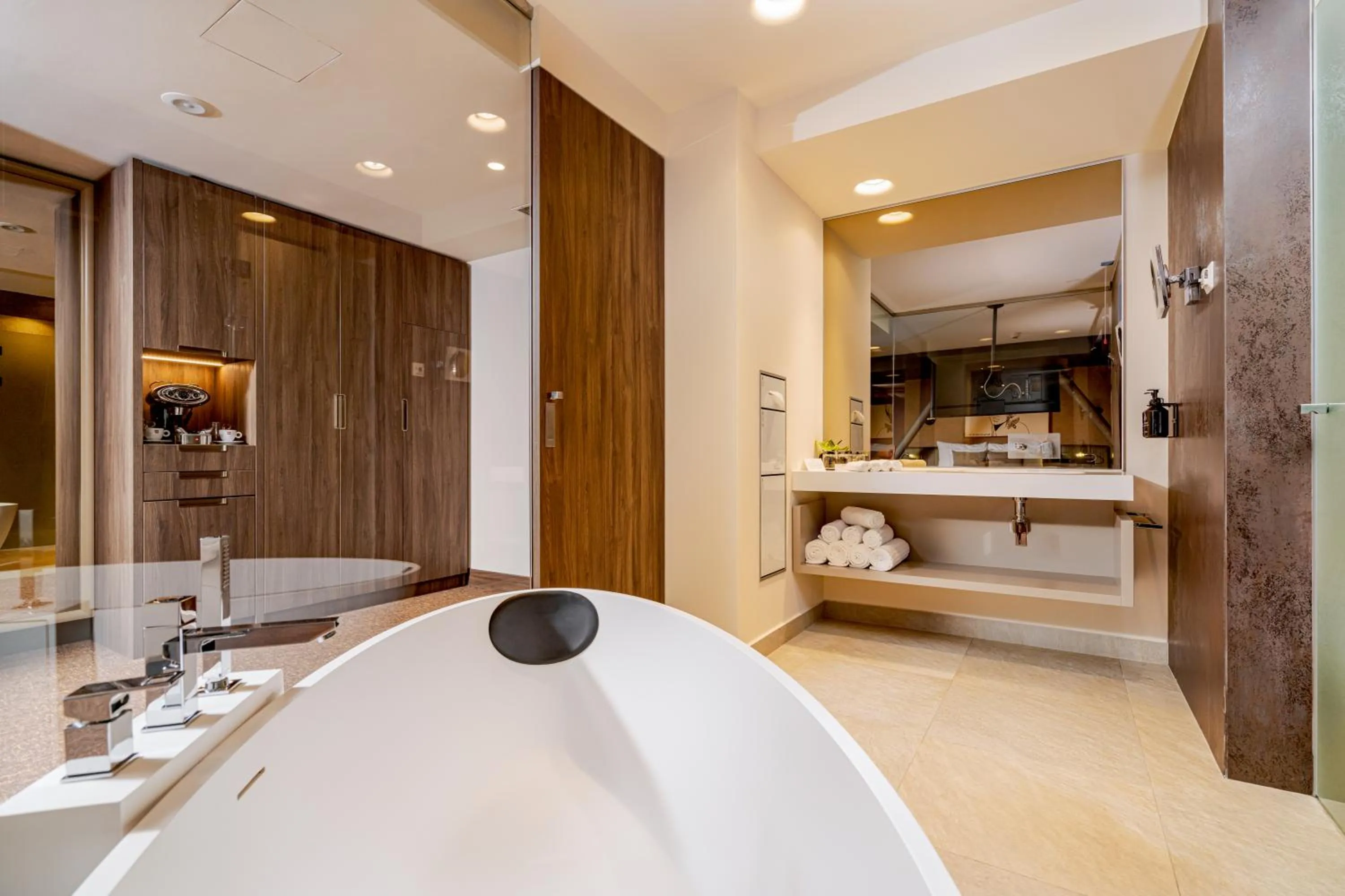 Bathroom in Kronwell Brasov Hotel