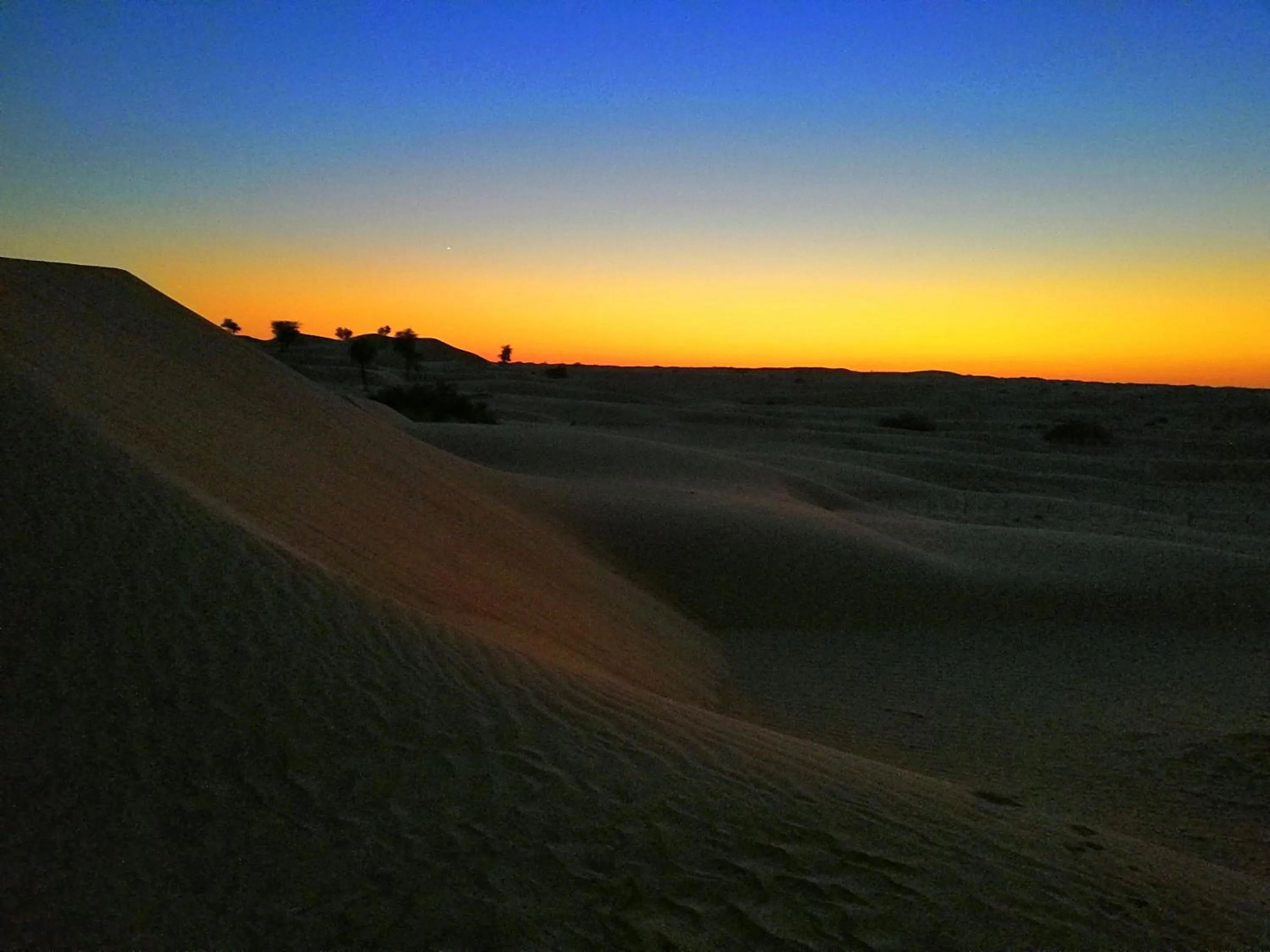 Winter in Queen Desert camp