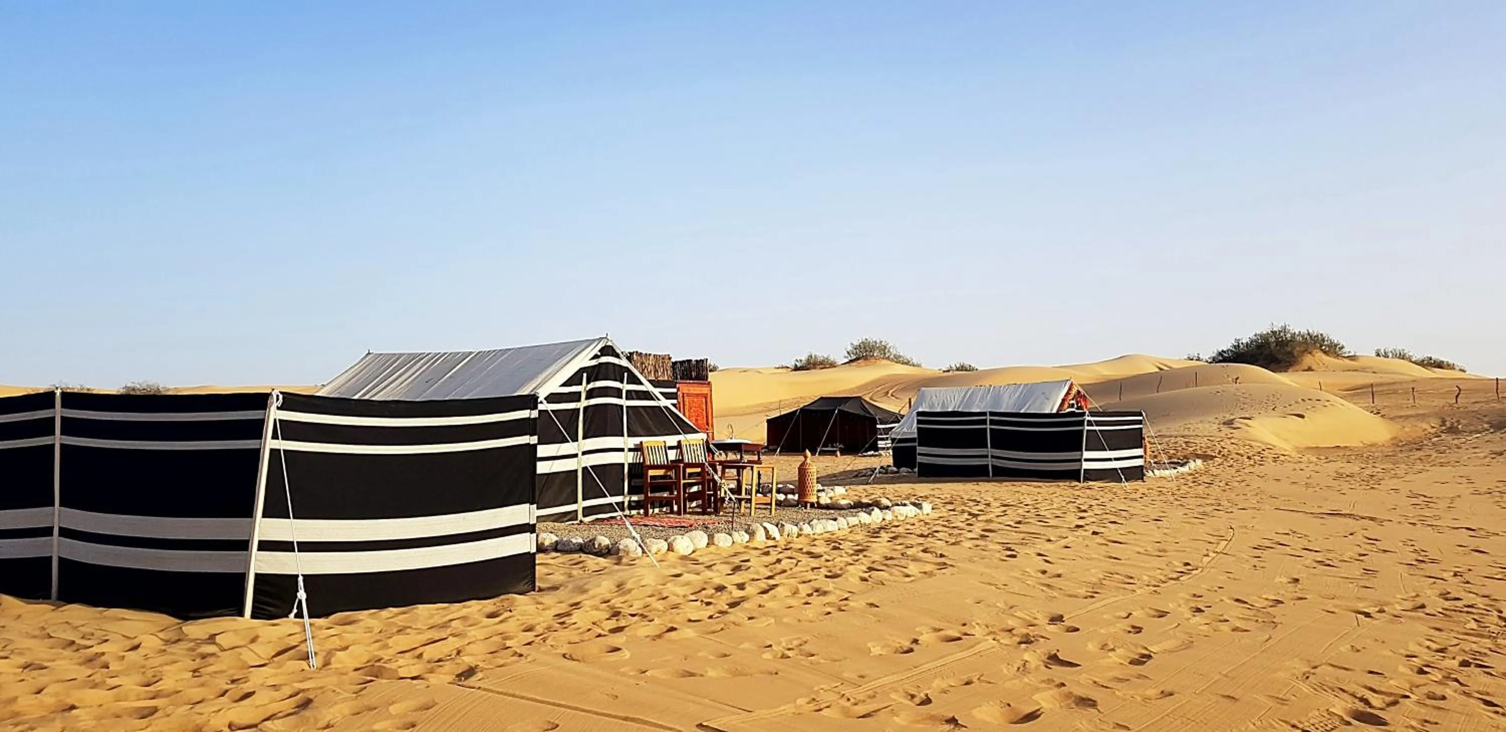 BBQ facilities in Queen Desert camp