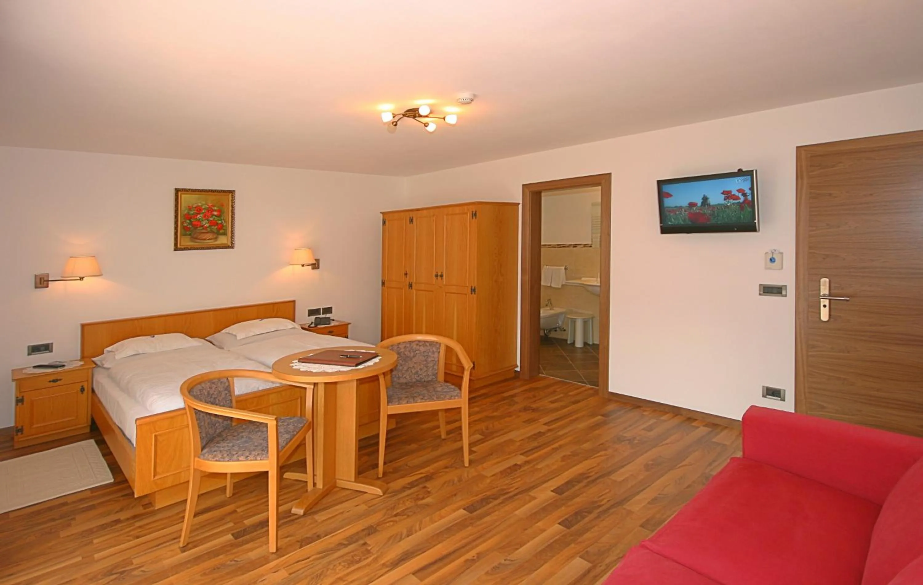 Balcony/Terrace in Garni Hotel Rezia