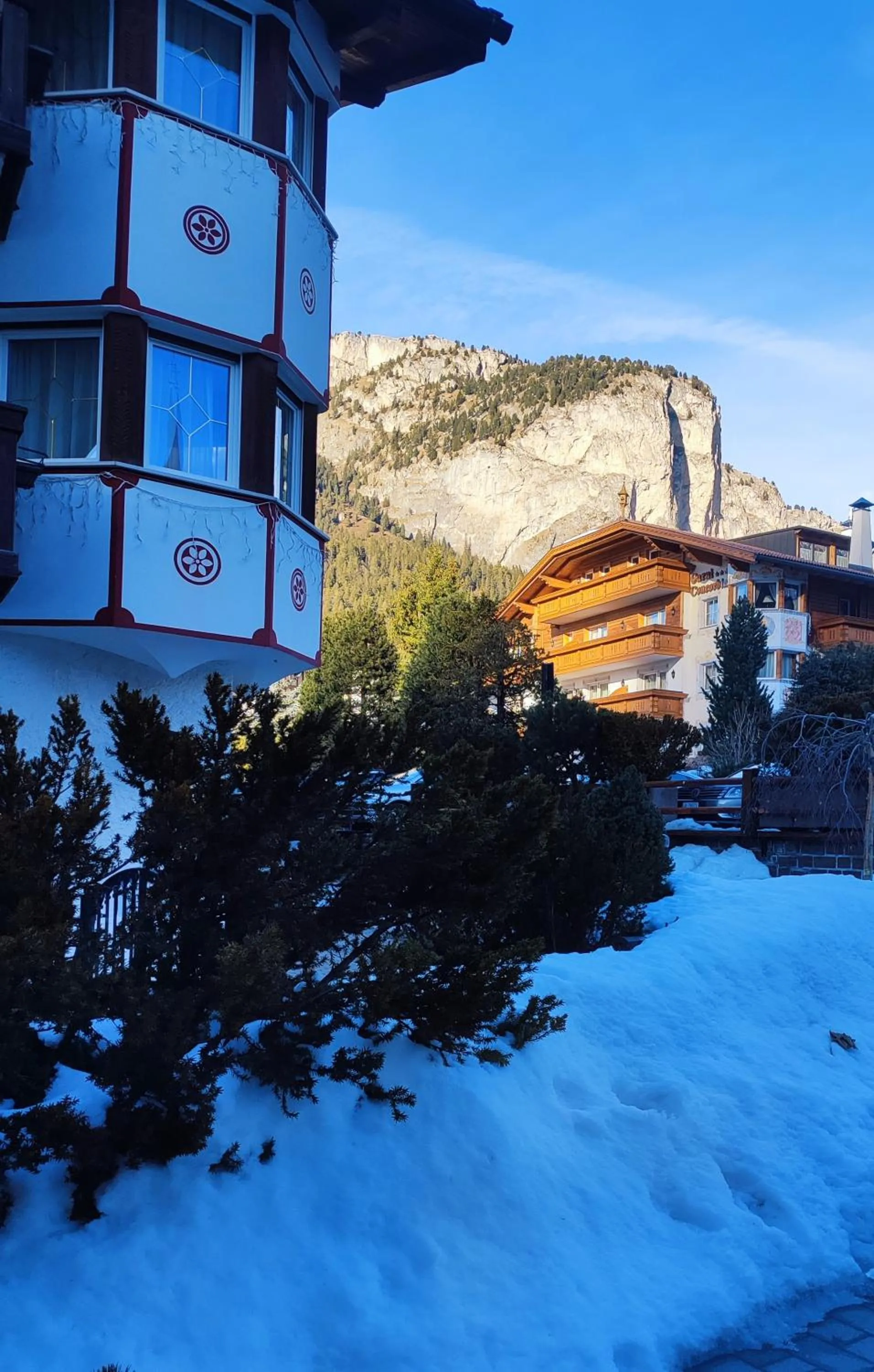 Mountain view in Garni Hotel Rezia