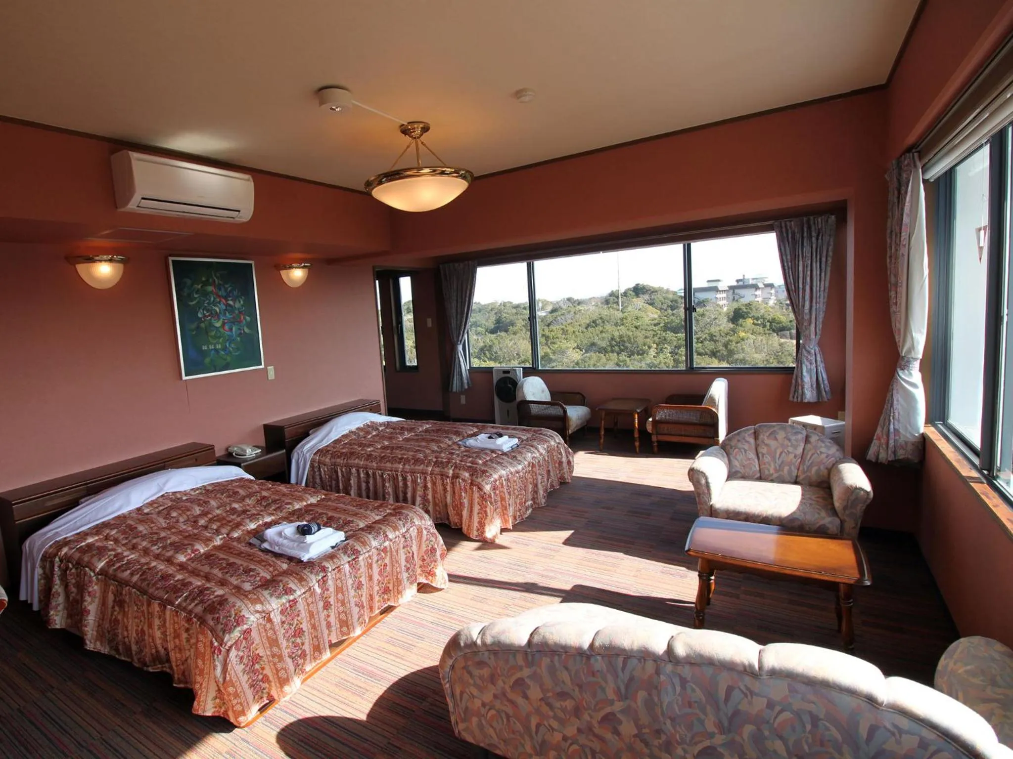 Photo of the whole room, Bed in Kashikojima Hotel Bay Garden