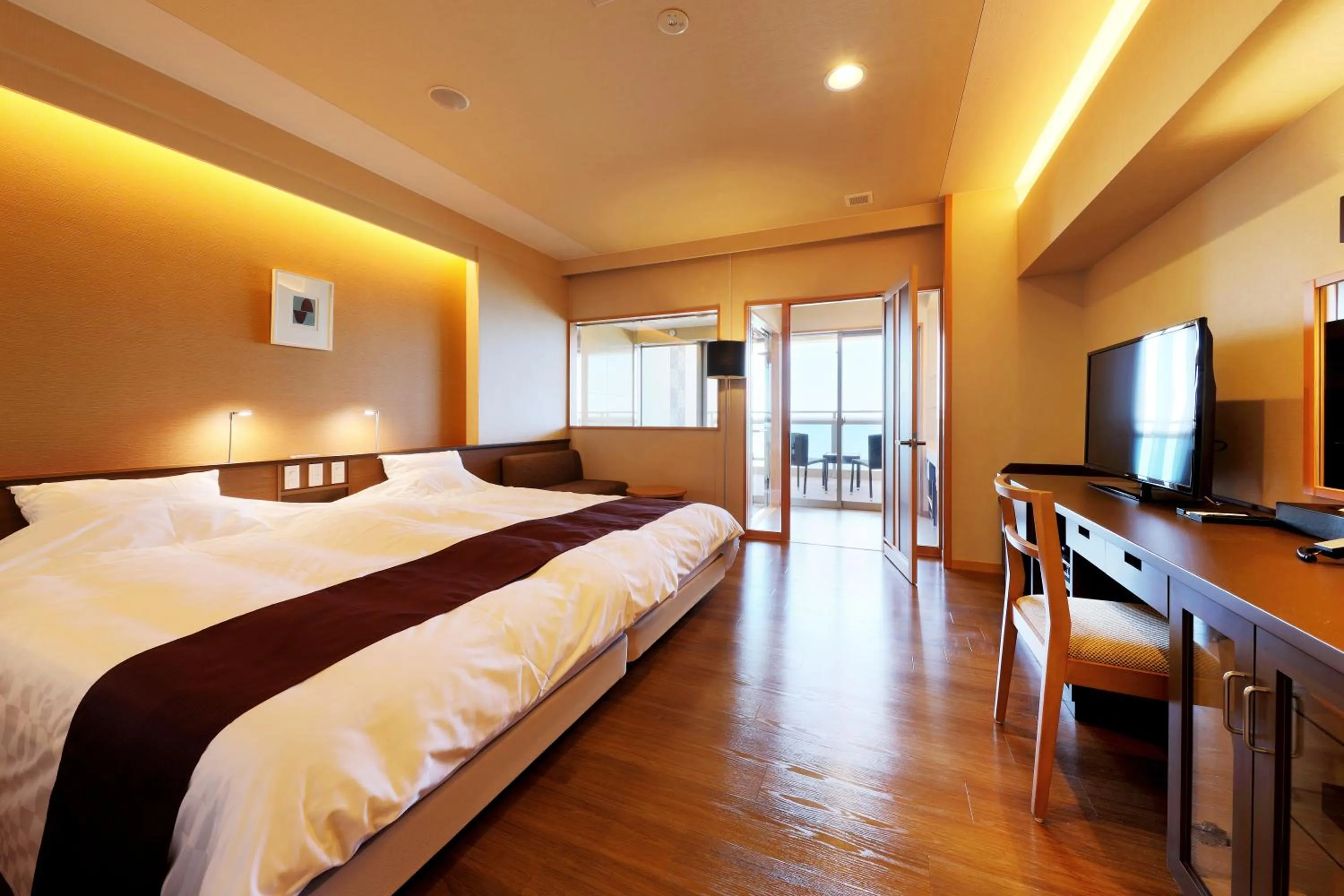 Bedroom in Kaike Yugetsu