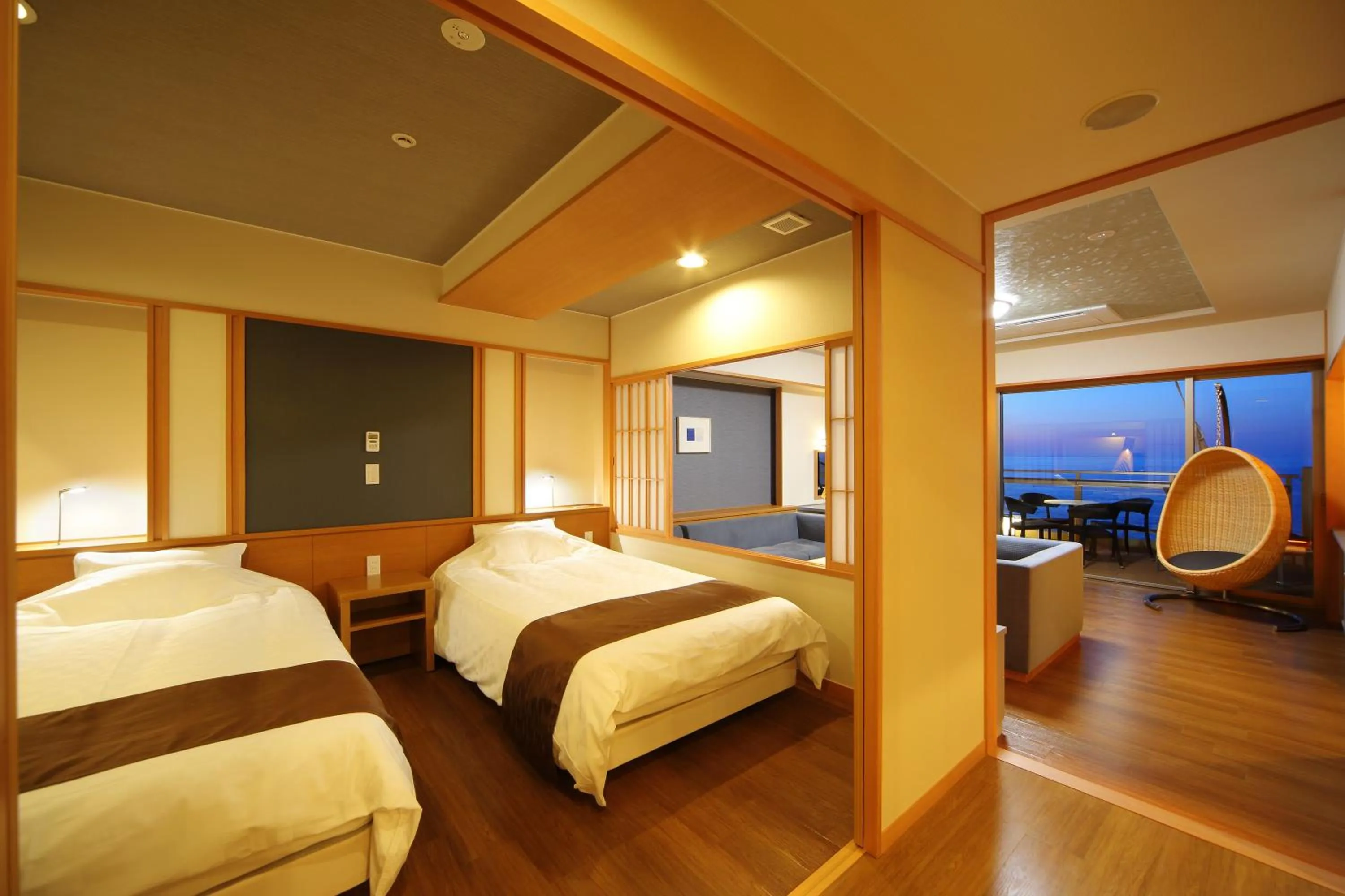 Living room in Kaike Yugetsu