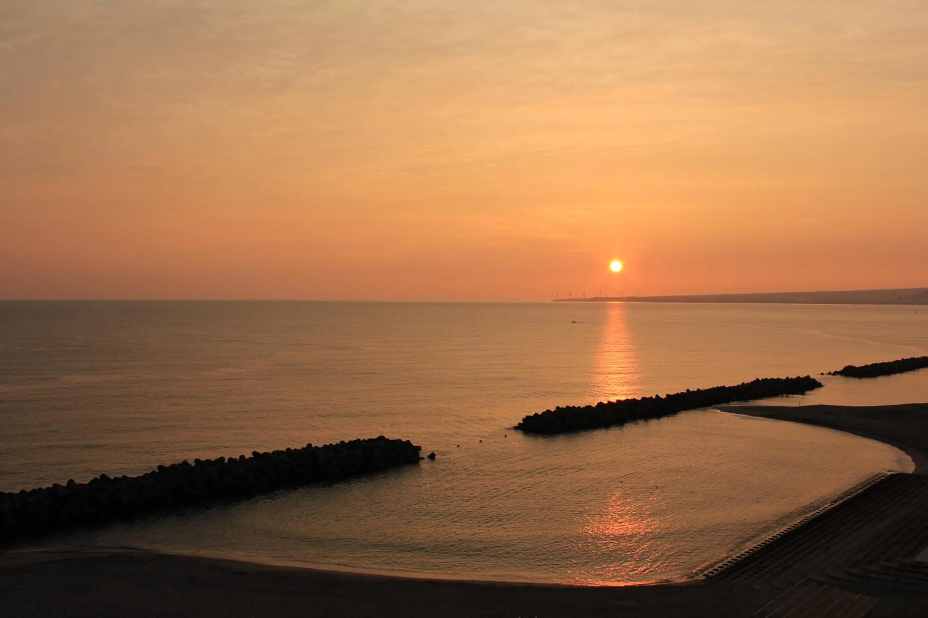 Sea view in Kaike Yugetsu