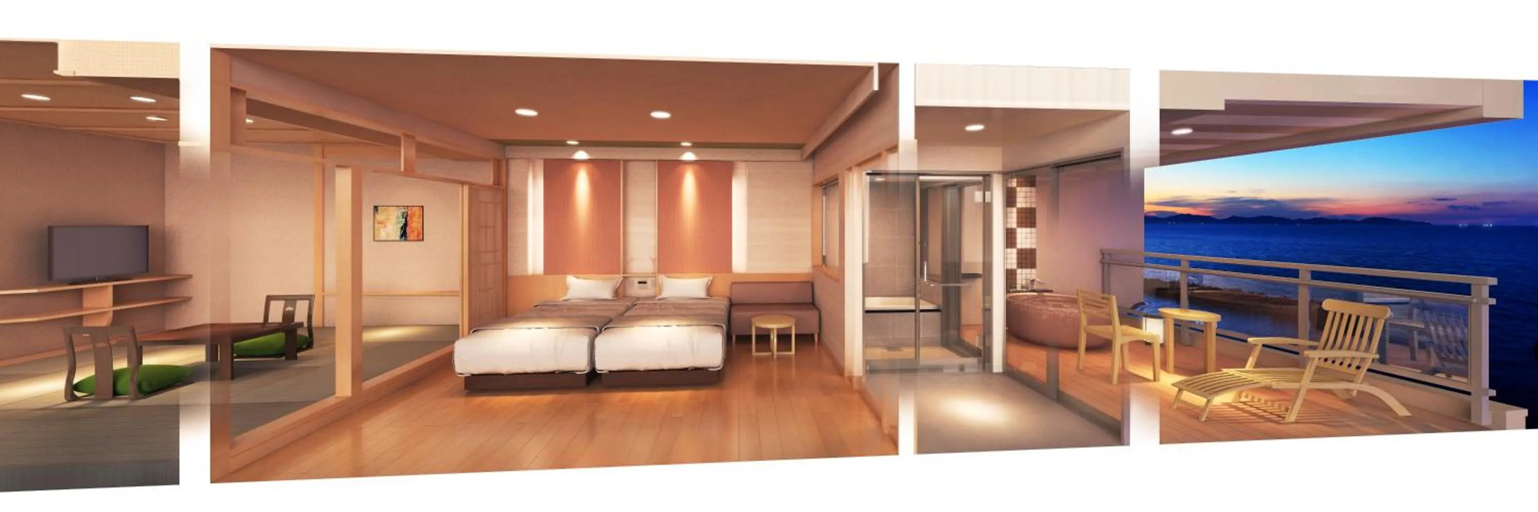 Hot Spring Bath in Kaike Yugetsu