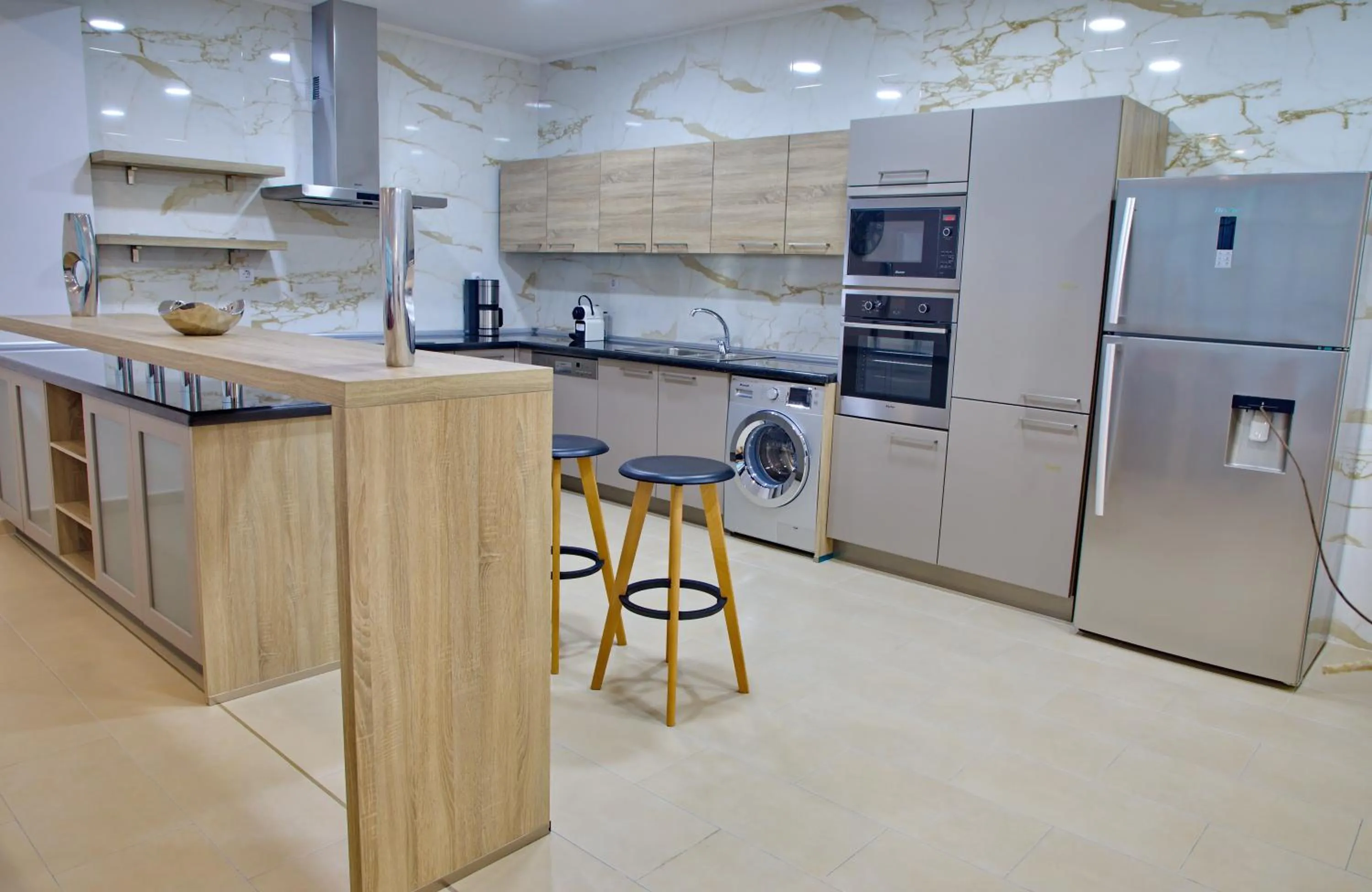 Kitchen or kitchenette in RESIDENCE TOURISTIQUE DU PORT