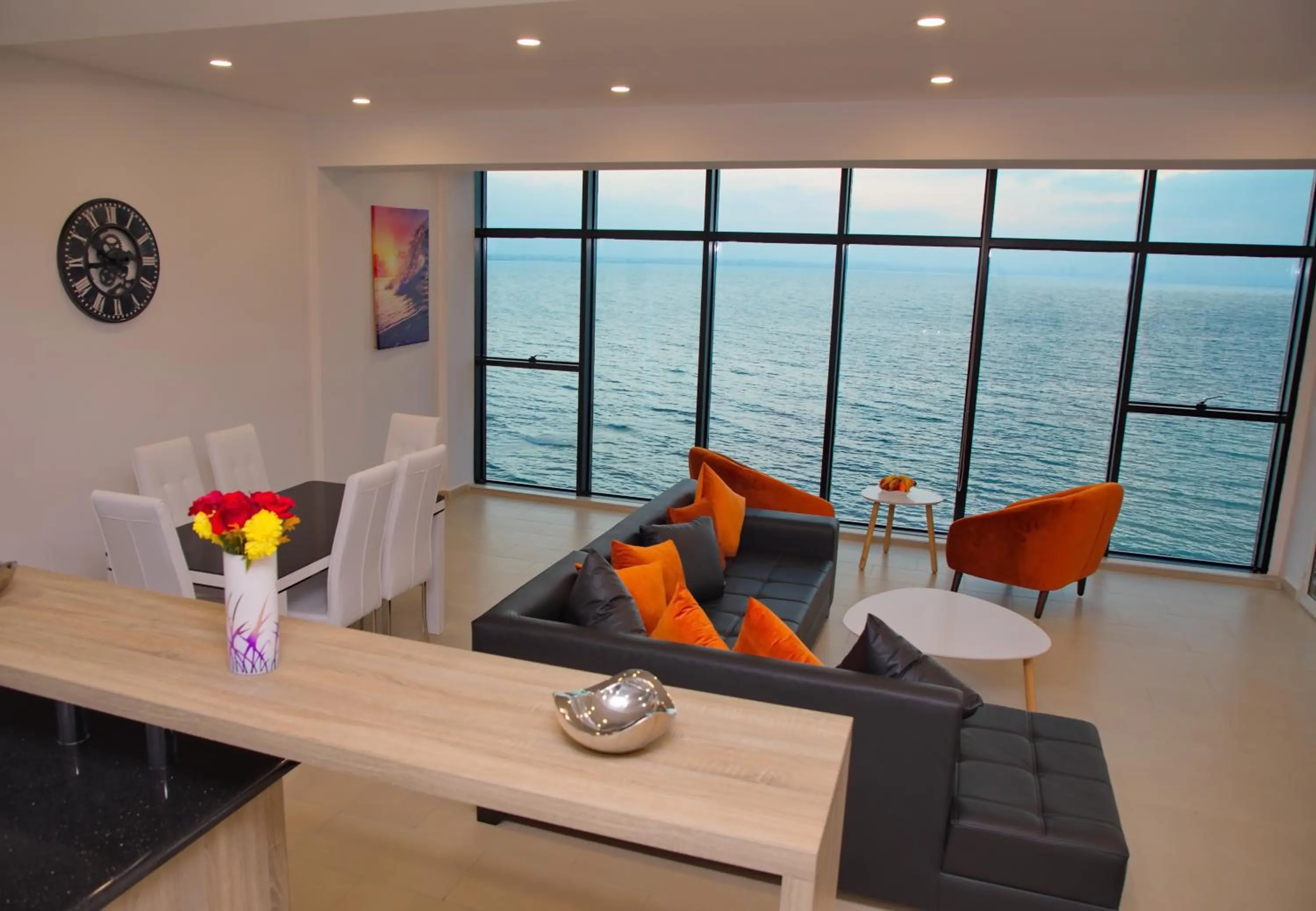 Living room in RESIDENCE TOURISTIQUE DU PORT
