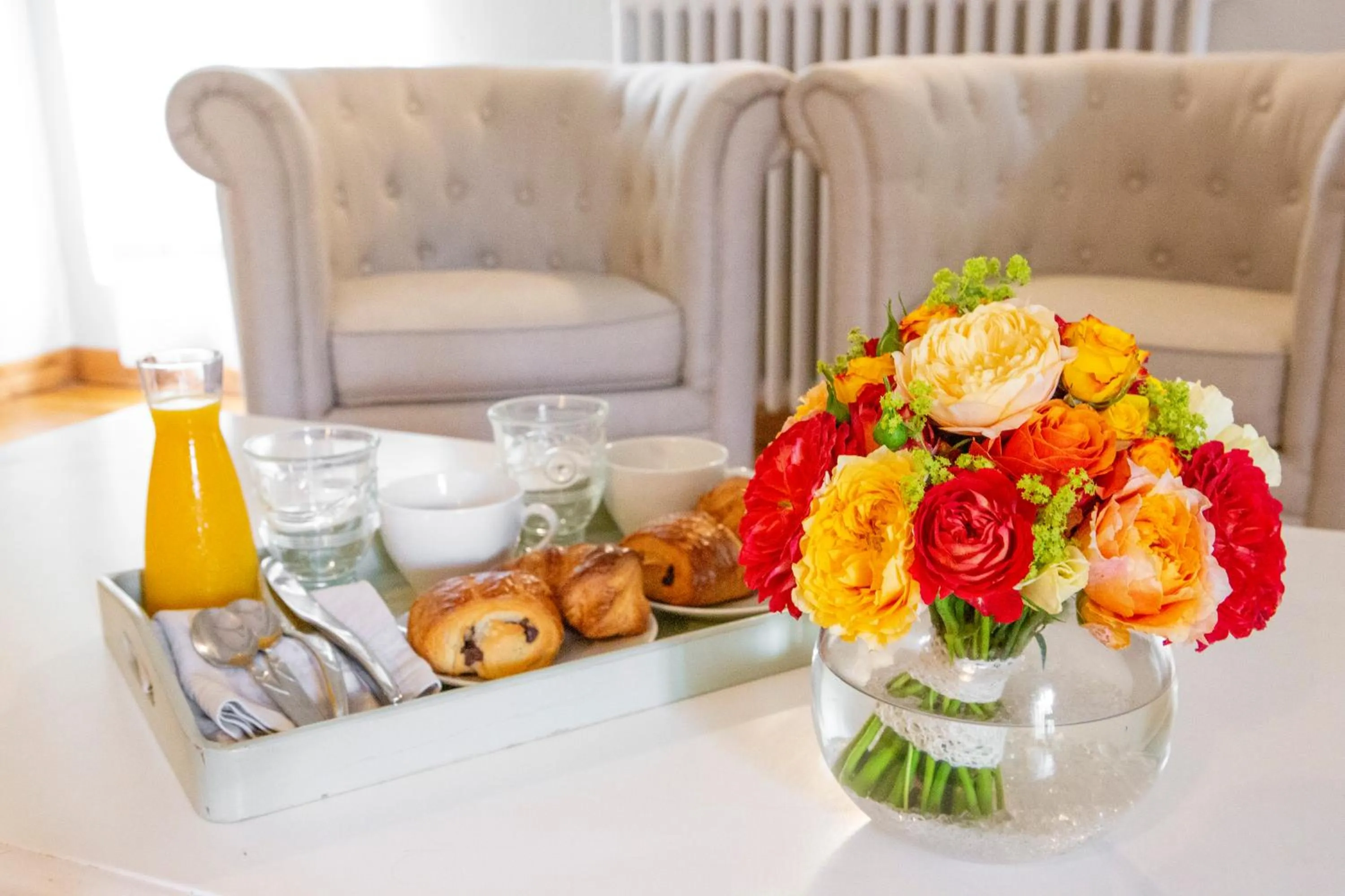 Breakfast in Le Moulin de Rudelle